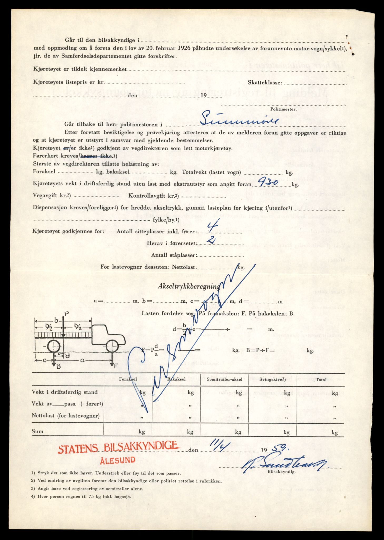 Møre og Romsdal vegkontor - Ålesund trafikkstasjon, AV/SAT-A-4099/F/Fe/L0048: Registreringskort for kjøretøy T 14721 - T 14863, 1927-1998, p. 614
