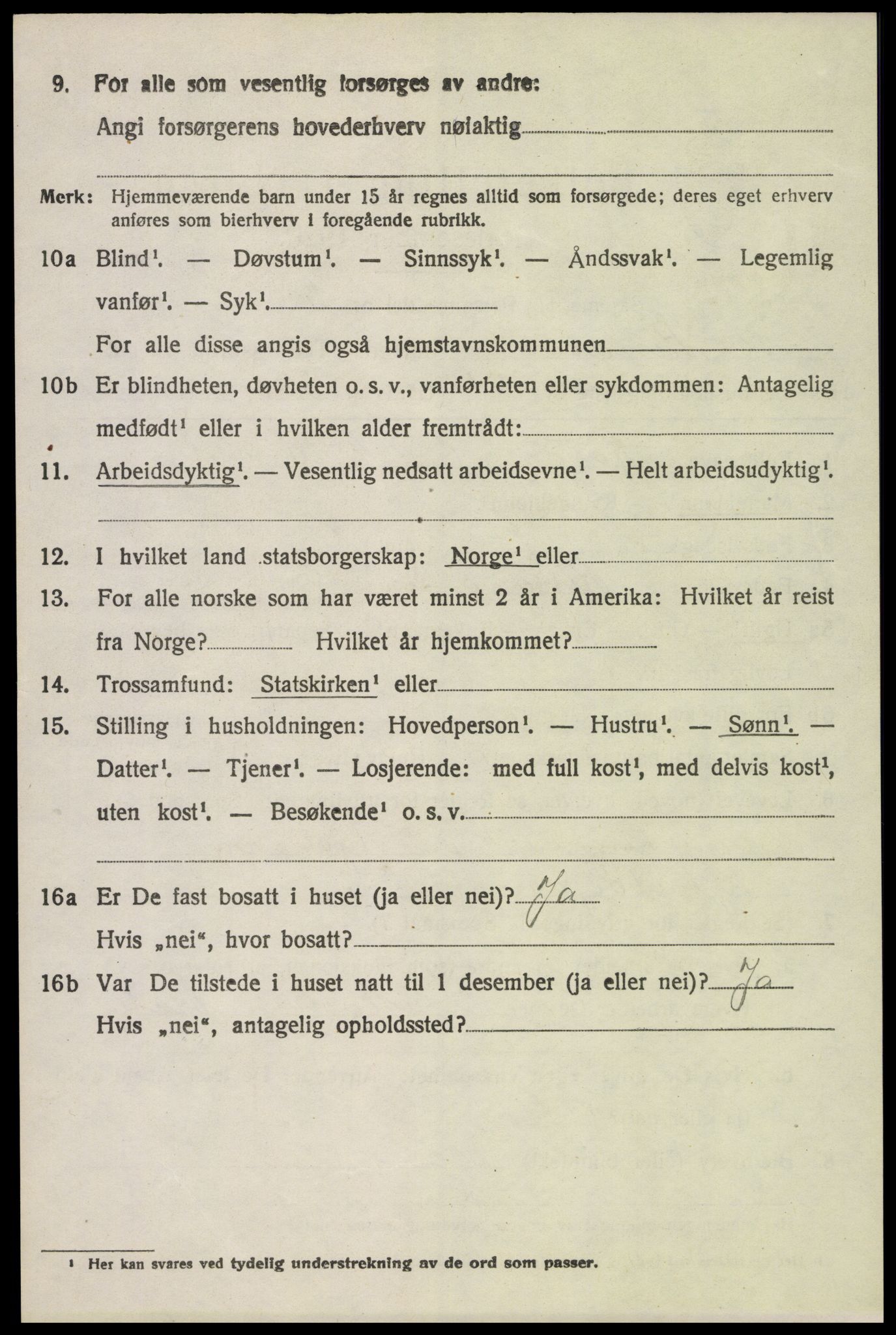 SAH, 1920 census for Ringsaker, 1920, p. 11939