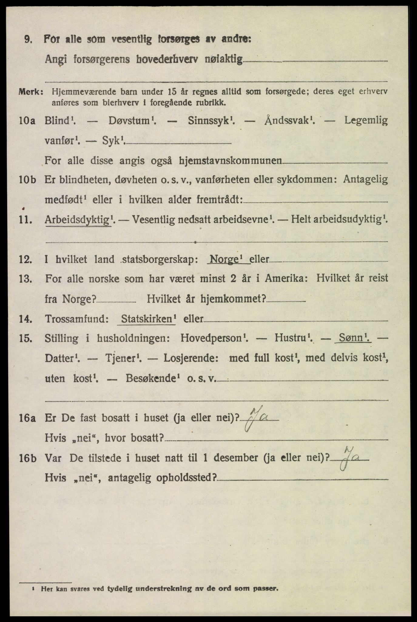 SAH, 1920 census for Ringsaker, 1920, p. 11939