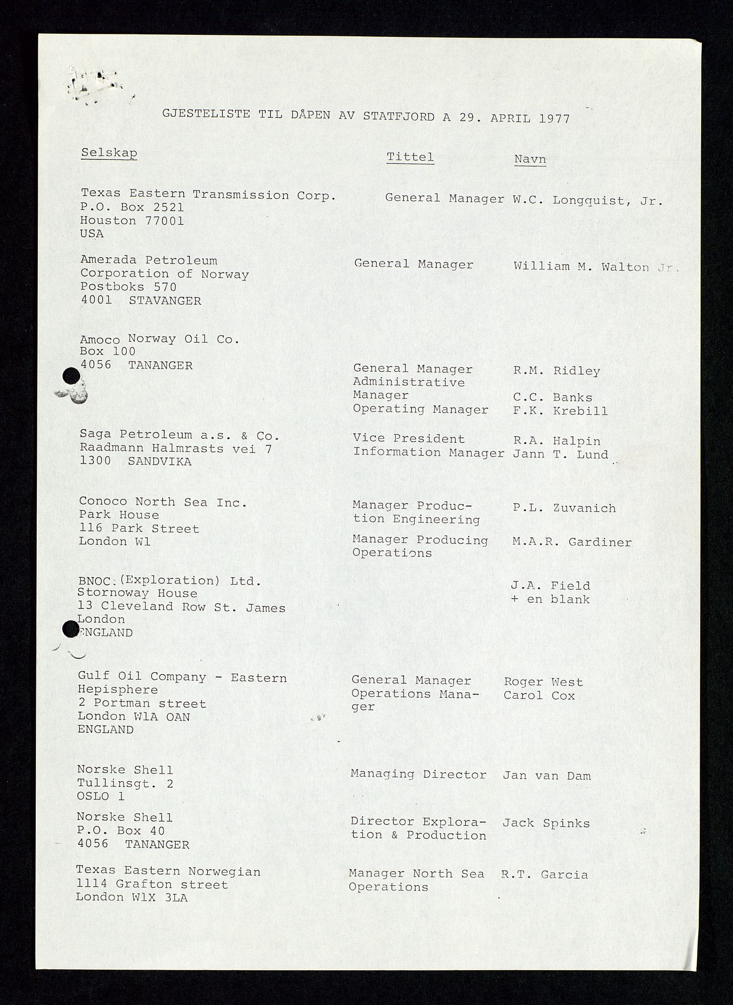 Pa 1339 - Statoil ASA, AV/SAST-A-101656/0001/D/Dm/L0340: Sak- og korrespondanse, 1977-1982, p. 122