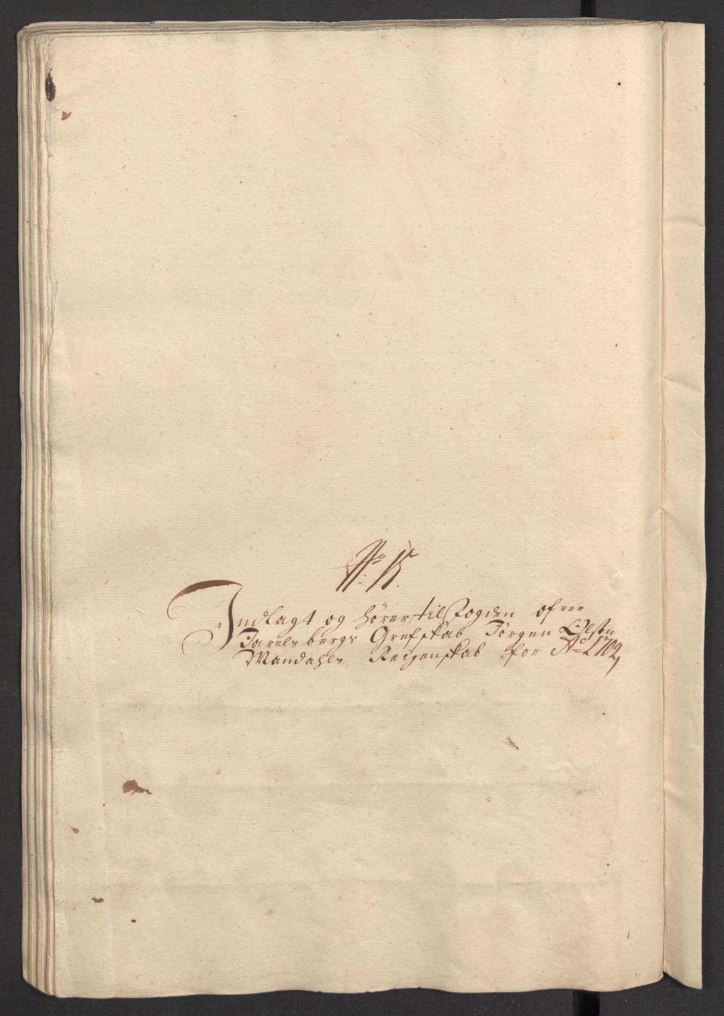 Rentekammeret inntil 1814, Reviderte regnskaper, Fogderegnskap, AV/RA-EA-4092/R32/L1871: Fogderegnskap Jarlsberg grevskap, 1703-1705, p. 337