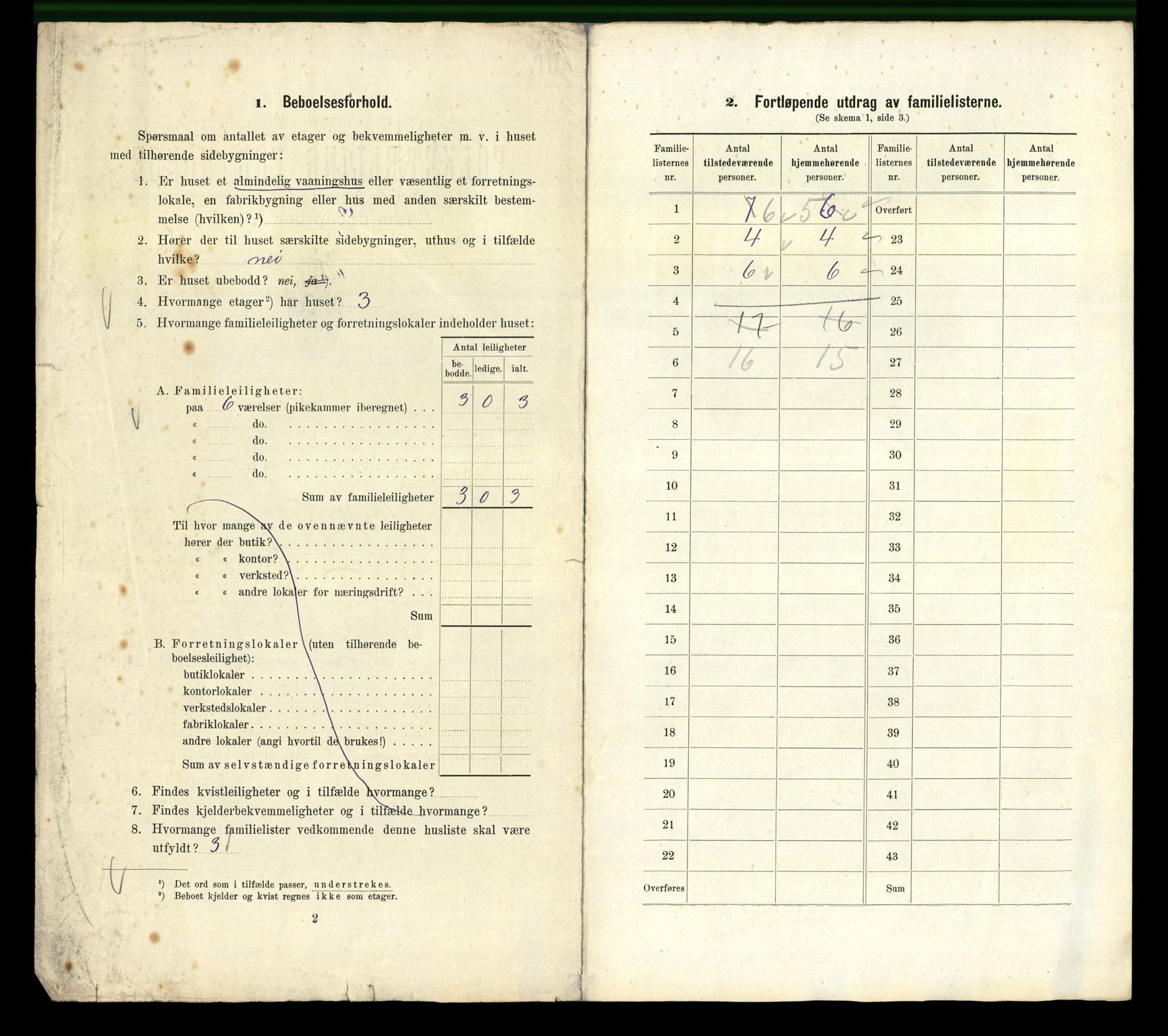 RA, 1910 census for Kristiania, 1910, p. 95228