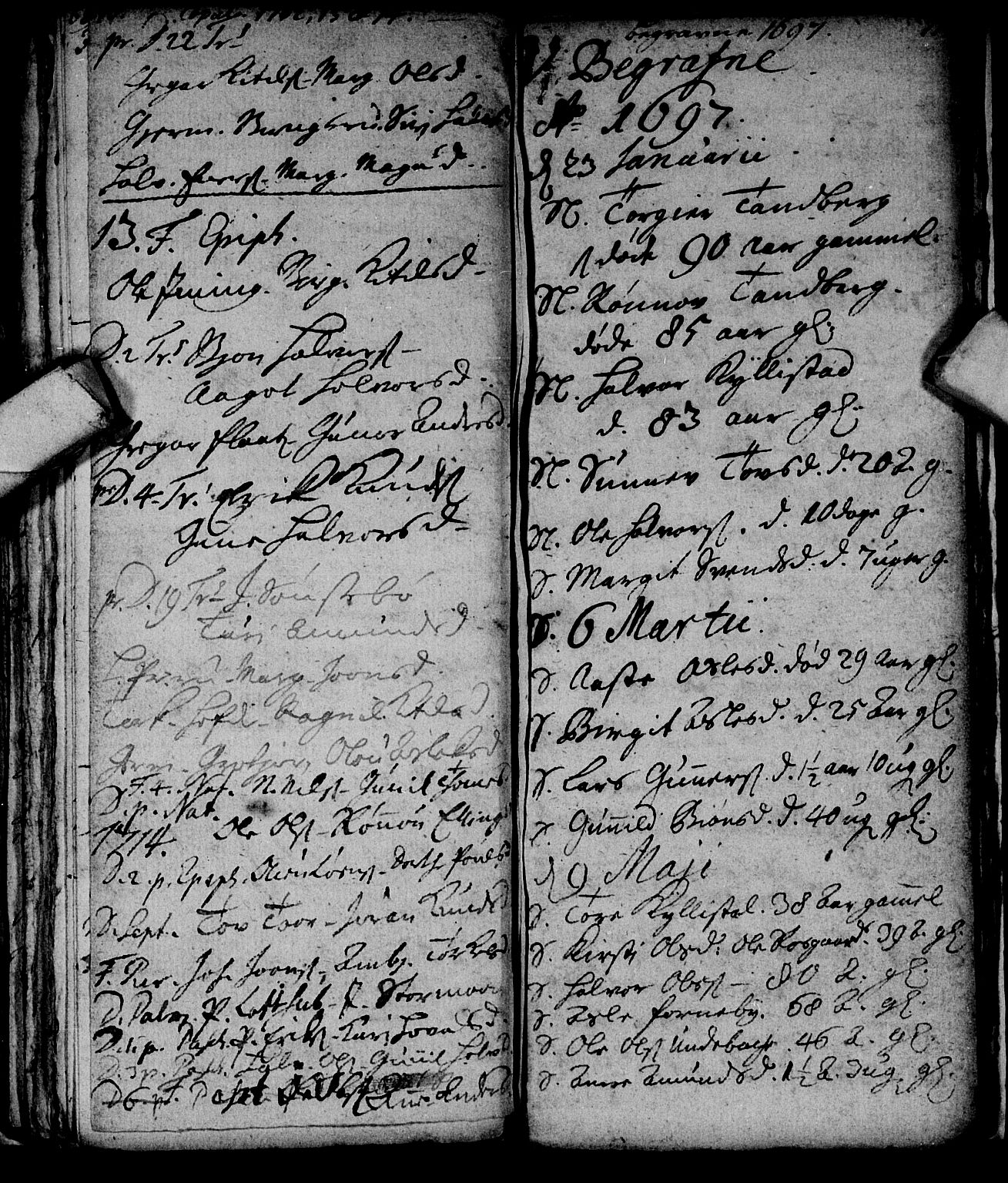 Nore kirkebøker, SAKO/A-238/F/Fc/L0001: Parish register (official) no. III 1, 1696-1714, p. 70-71