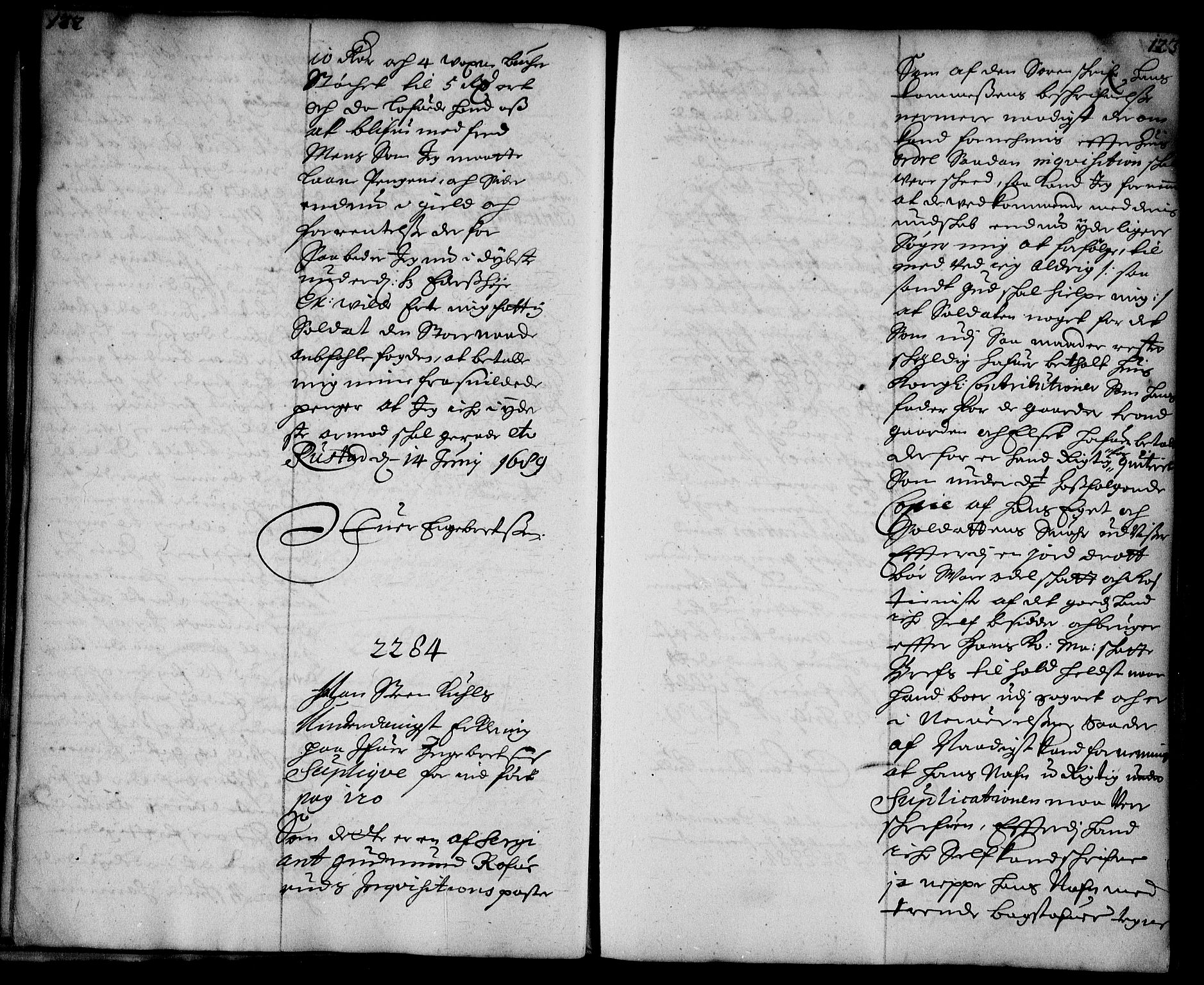 Stattholderembetet 1572-1771, AV/RA-EA-2870/Ae/L0007: Supplikasjons- og resolusjonsprotokoll, 1689-1691, p. 122-123