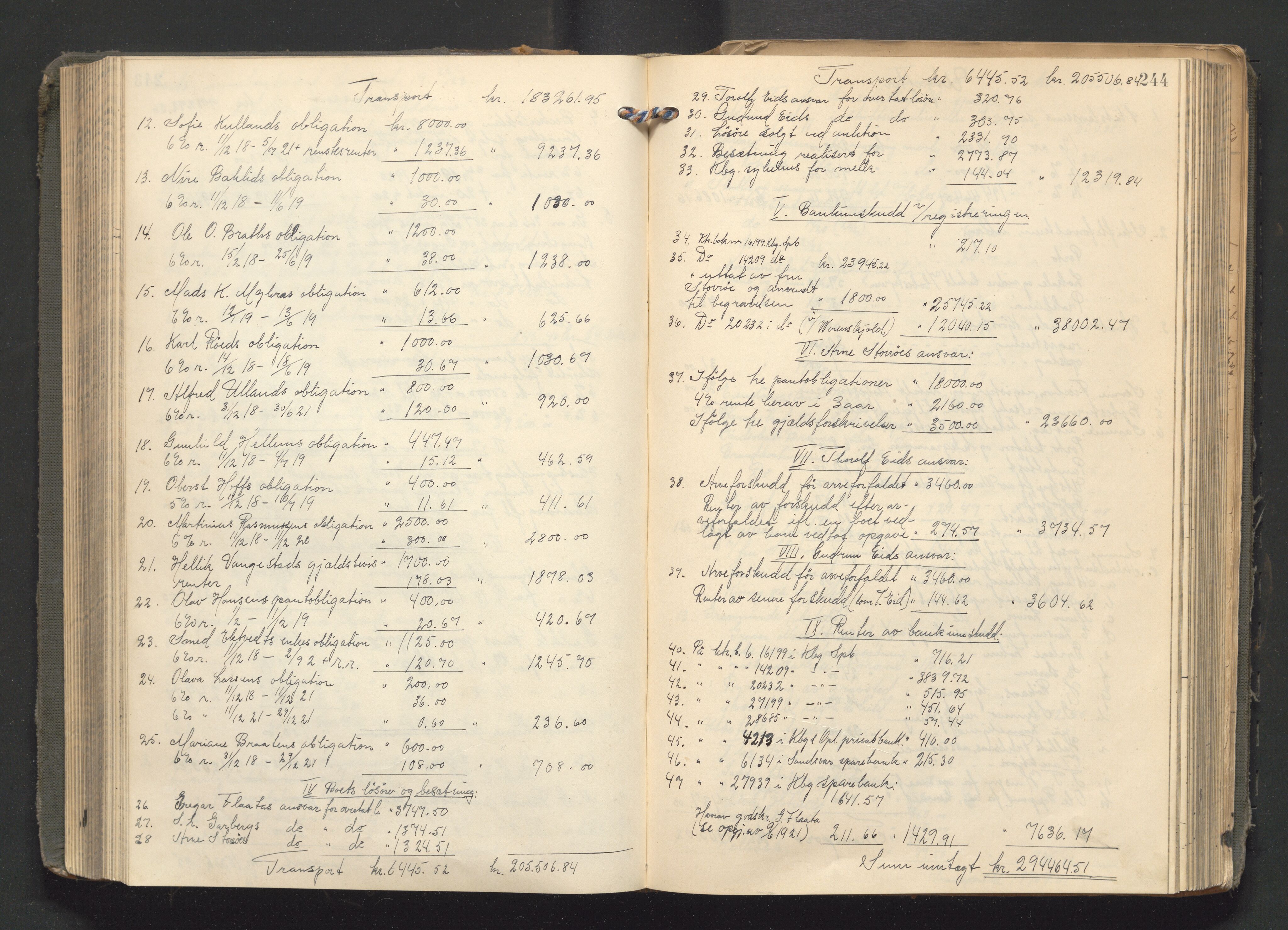 Numedal og Sandsvær sorenskriveri, AV/SAKO-A-128/H/Hb/Hbc/Hbcb/L0001: Skifteutlodningsprotokoll - Kongsberg by, 1909-1927, p. 243b-244a