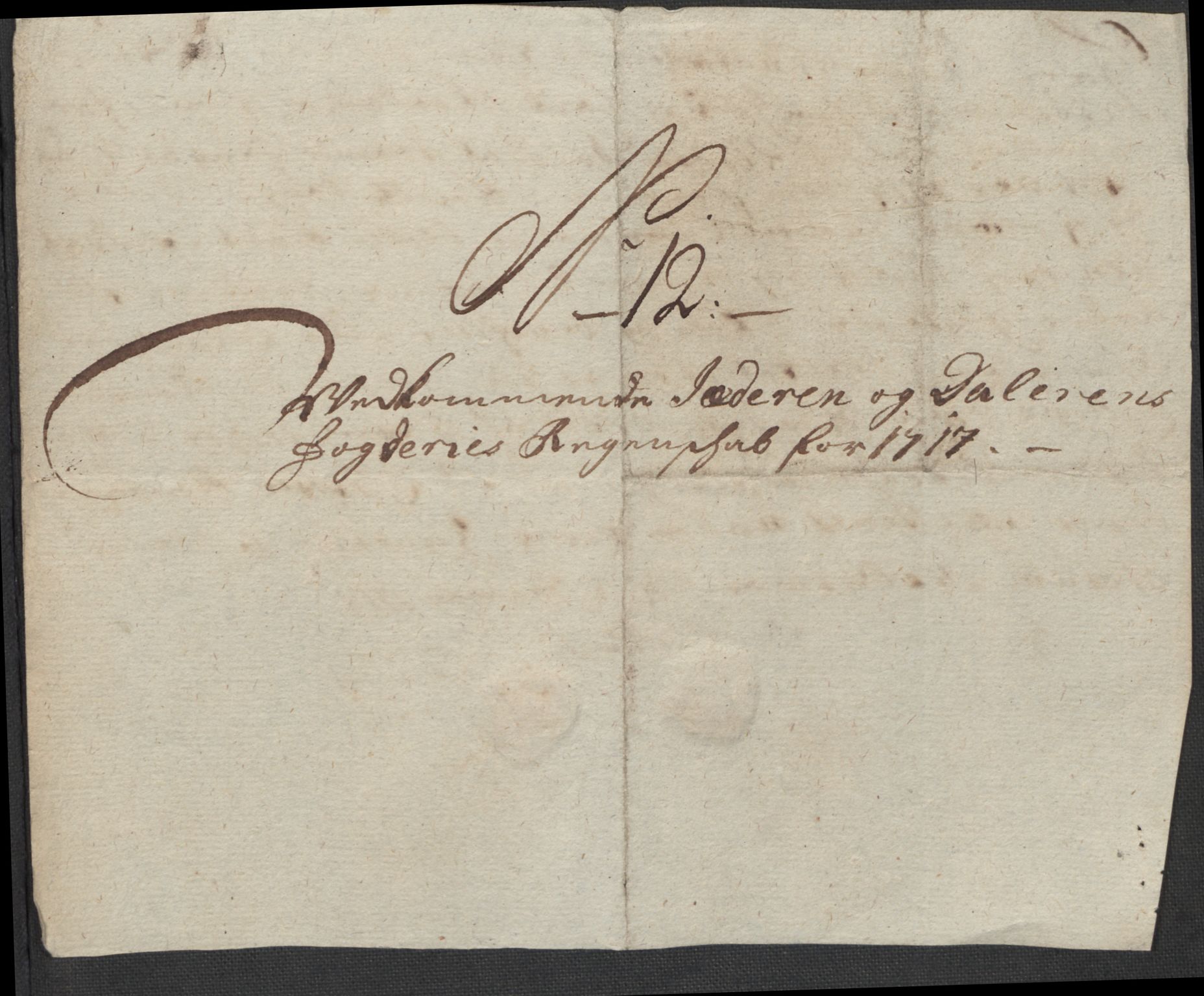 Rentekammeret inntil 1814, Reviderte regnskaper, Fogderegnskap, AV/RA-EA-4092/R46/L2742: Fogderegnskap Jæren og Dalane, 1717, p. 48