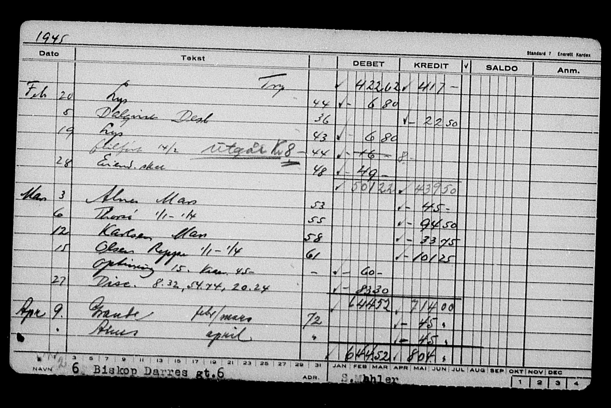 Justisdepartementet, Tilbakeføringskontoret for inndratte formuer, AV/RA-S-1564/H/Hc/Hca/L0903: --, 1945-1947, p. 457