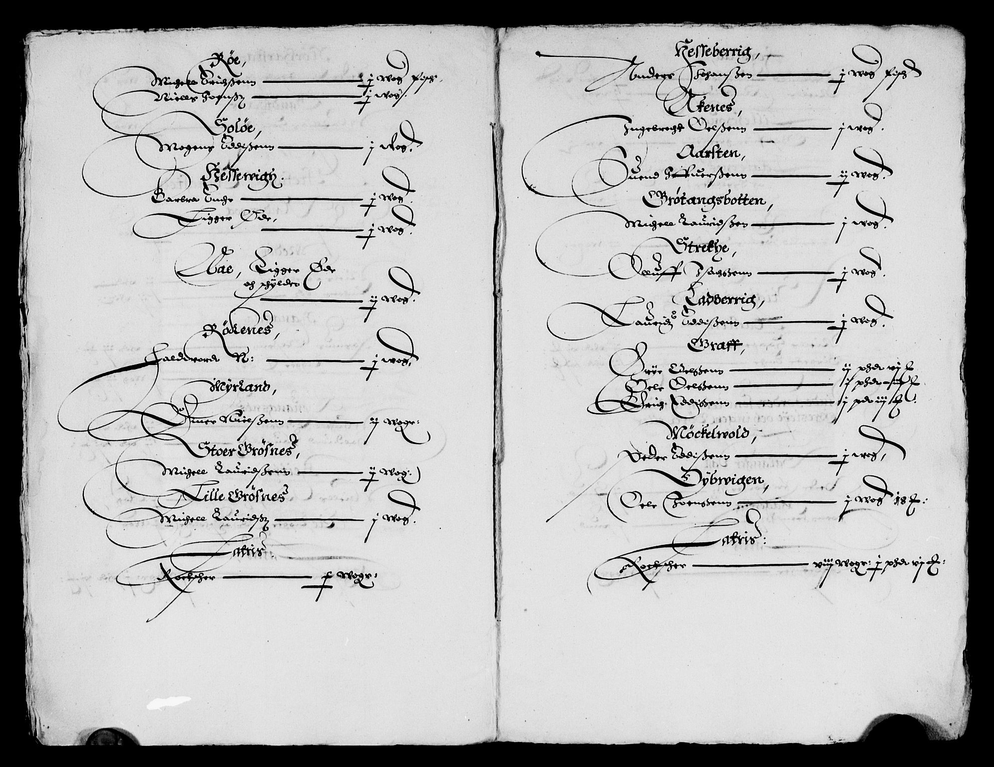 Rentekammeret inntil 1814, Reviderte regnskaper, Lensregnskaper, AV/RA-EA-5023/R/Rb/Rbz/L0028: Nordlandenes len, 1638-1646