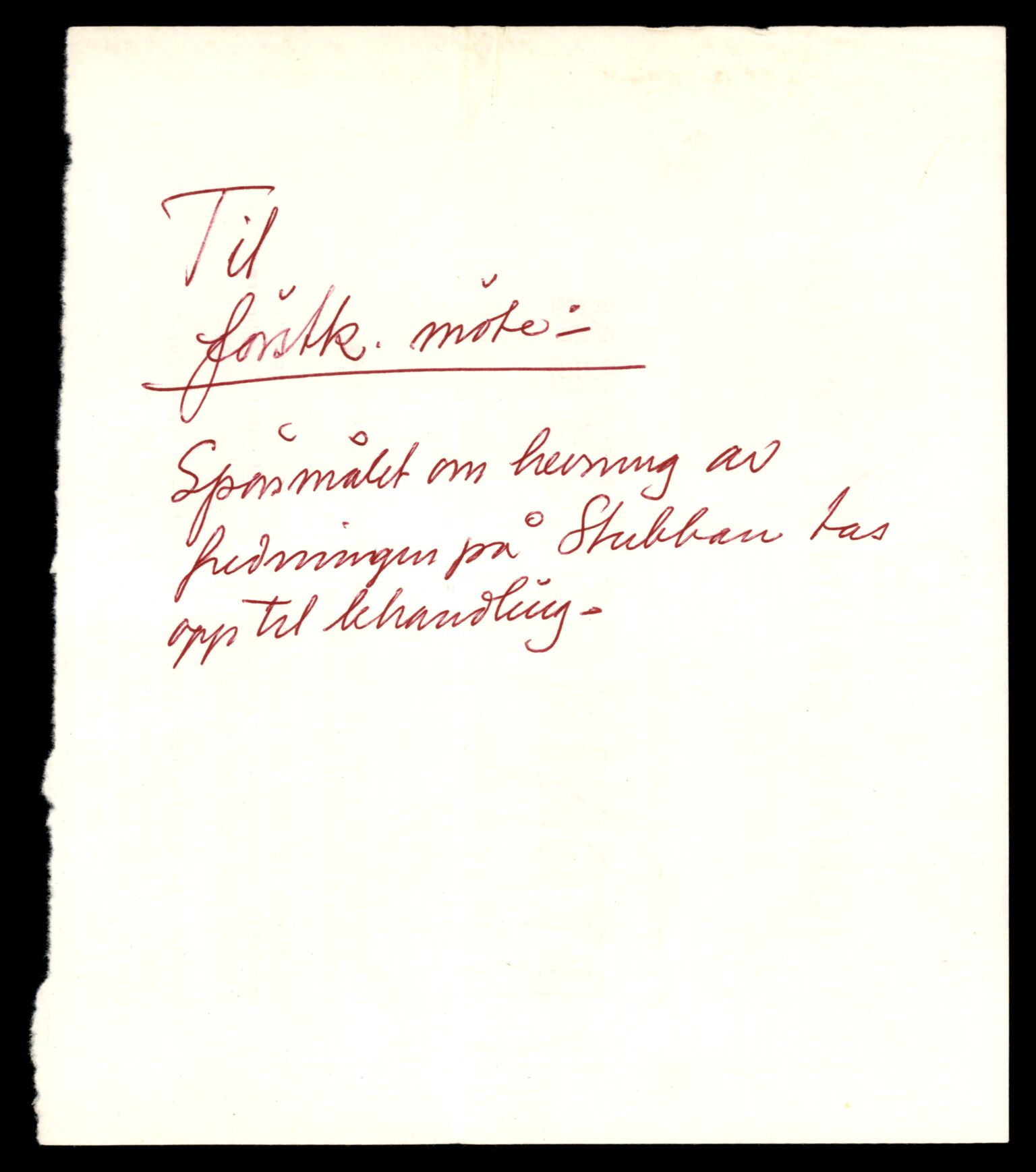 Fortidsminneforeningen, Den trønderske avdeling, AV/SAT-PA-0592/D/Da/L0035: Sakarkiv etter nøkkel, p. 361
