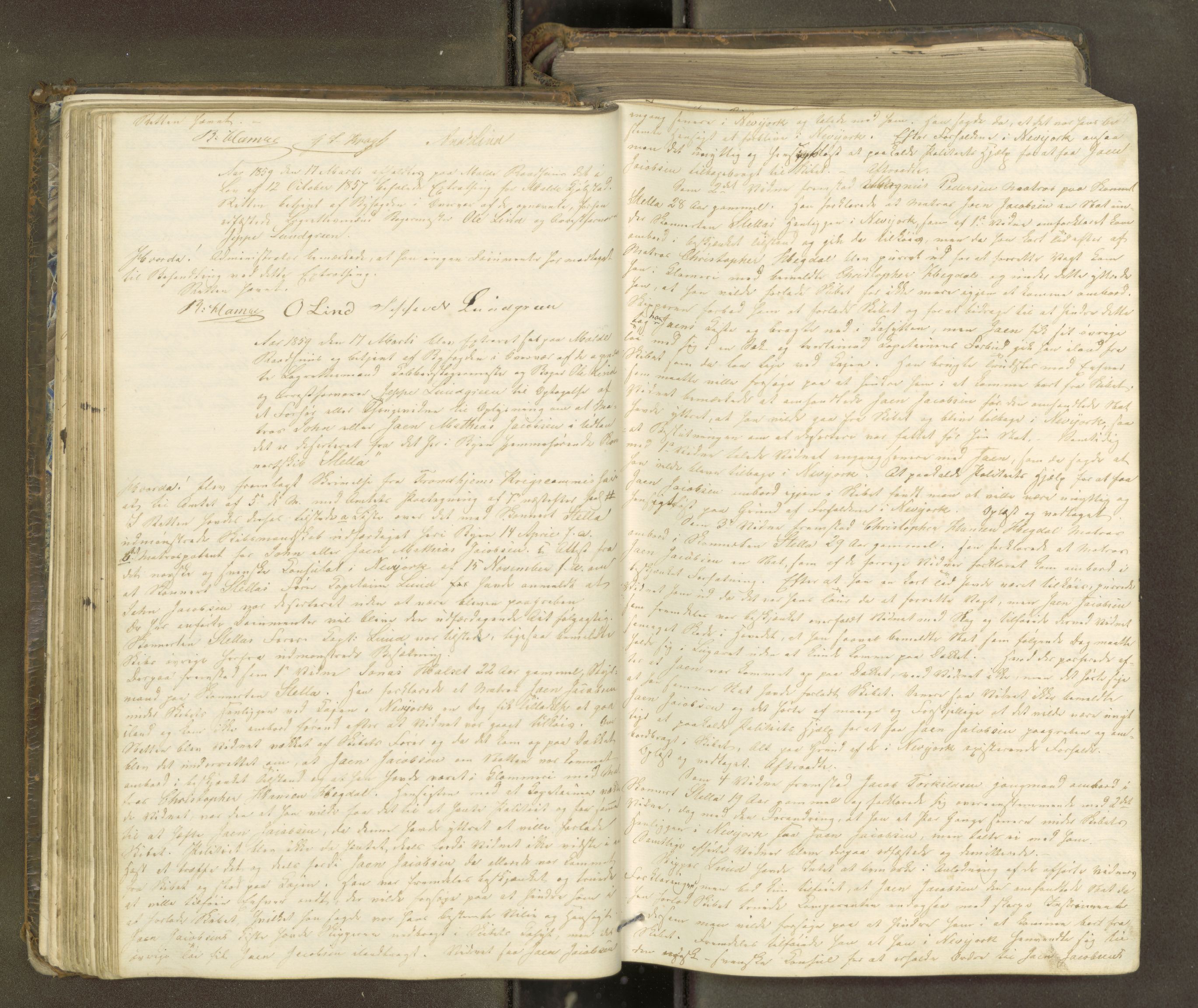 Molde byfogd, AV/SAT-A-0025/1/1A/L0009: Justisprotokoll, 1858-1863, p. 44b-45a