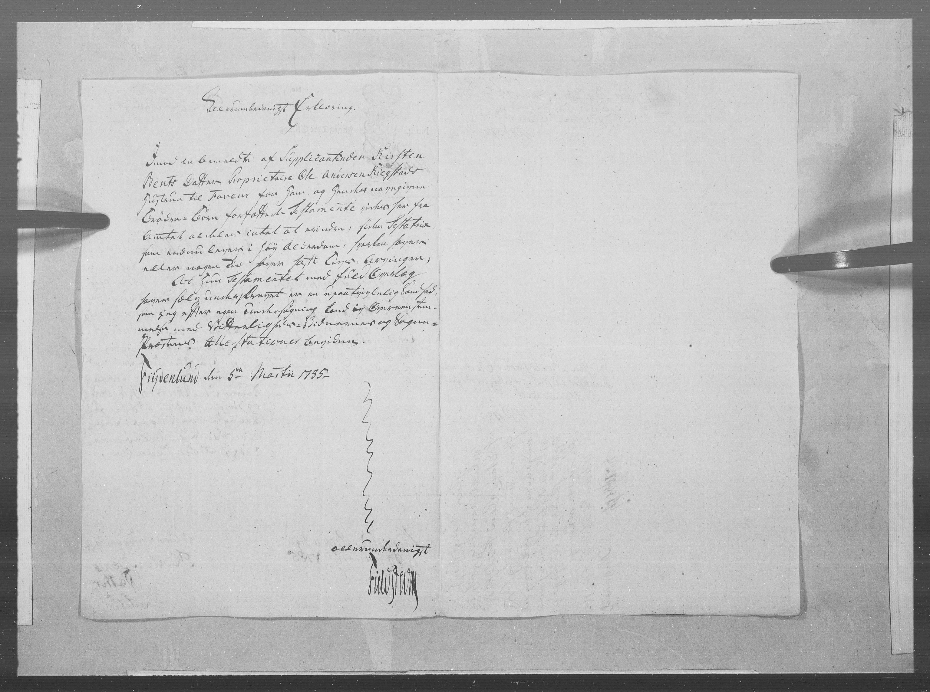 Danske Kanselli 1572-1799, AV/RA-EA-3023/F/Fc/Fcc/Fcca/L0255: Norske innlegg 1572-1799, 1785, p. 54