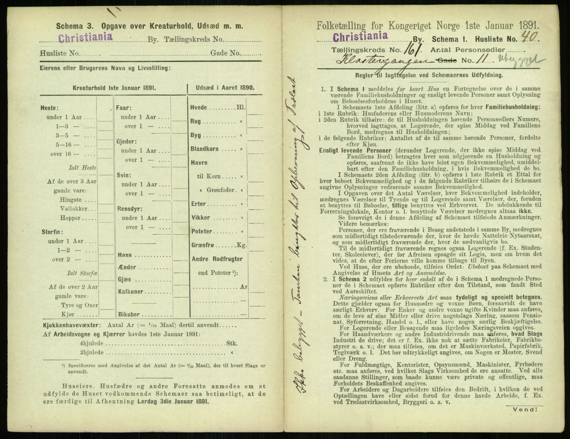 RA, 1891 census for 0301 Kristiania, 1891, p. 91412