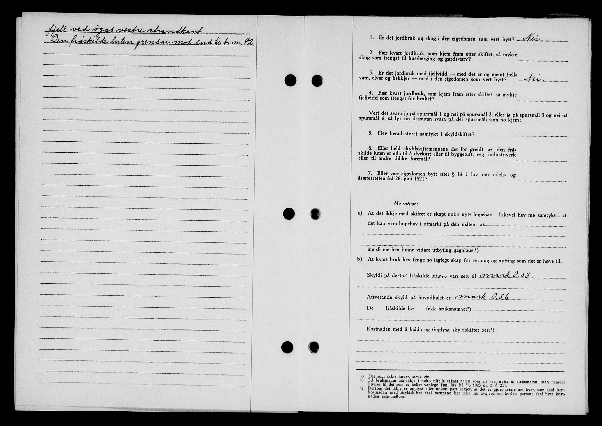 Karmsund sorenskriveri, SAST/A-100311/01/II/IIB/L0098: Mortgage book no. 78A, 1949-1950, Diary no: : 3149/1949