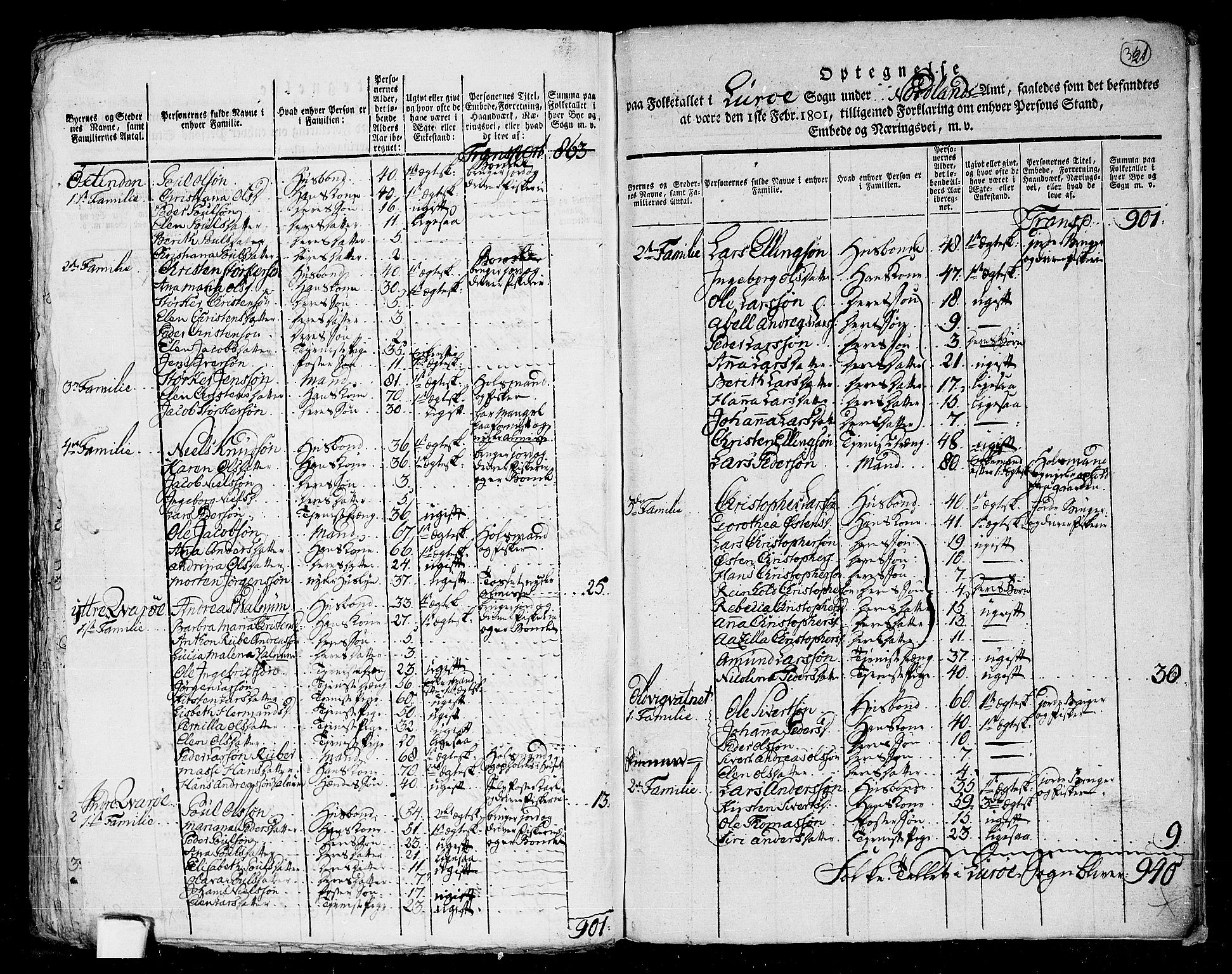 RA, 1801 census for 1836P Rødøy, 1801, p. 320b-321a