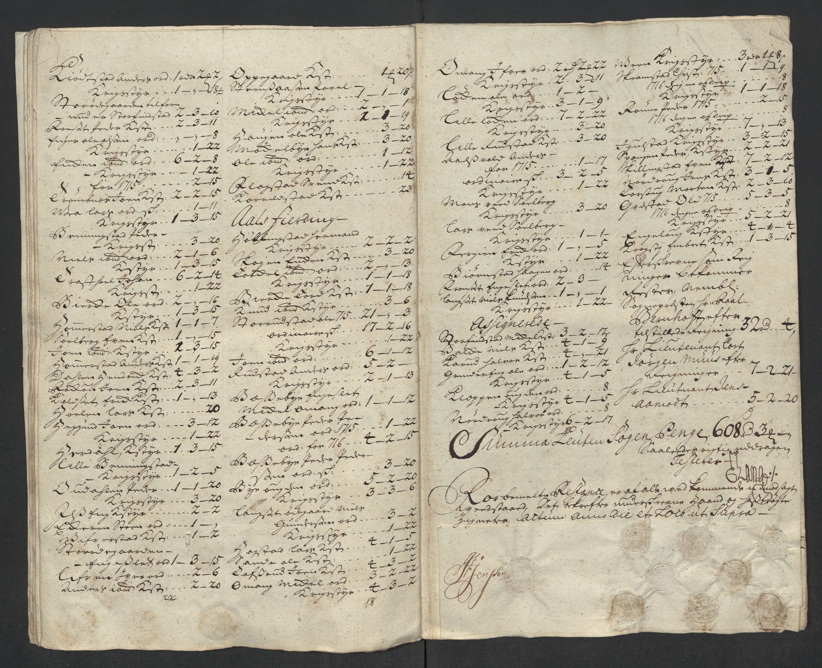 Rentekammeret inntil 1814, Reviderte regnskaper, Fogderegnskap, AV/RA-EA-4092/R16/L1055: Fogderegnskap Hedmark, 1716, p. 410