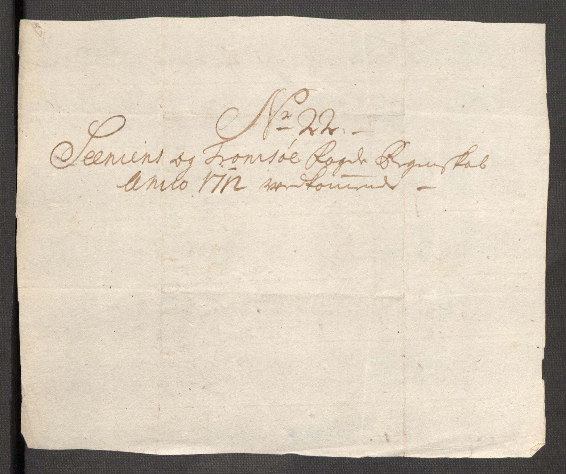 Rentekammeret inntil 1814, Reviderte regnskaper, Fogderegnskap, AV/RA-EA-4092/R68/L4758: Fogderegnskap Senja og Troms, 1711-1712, p. 405