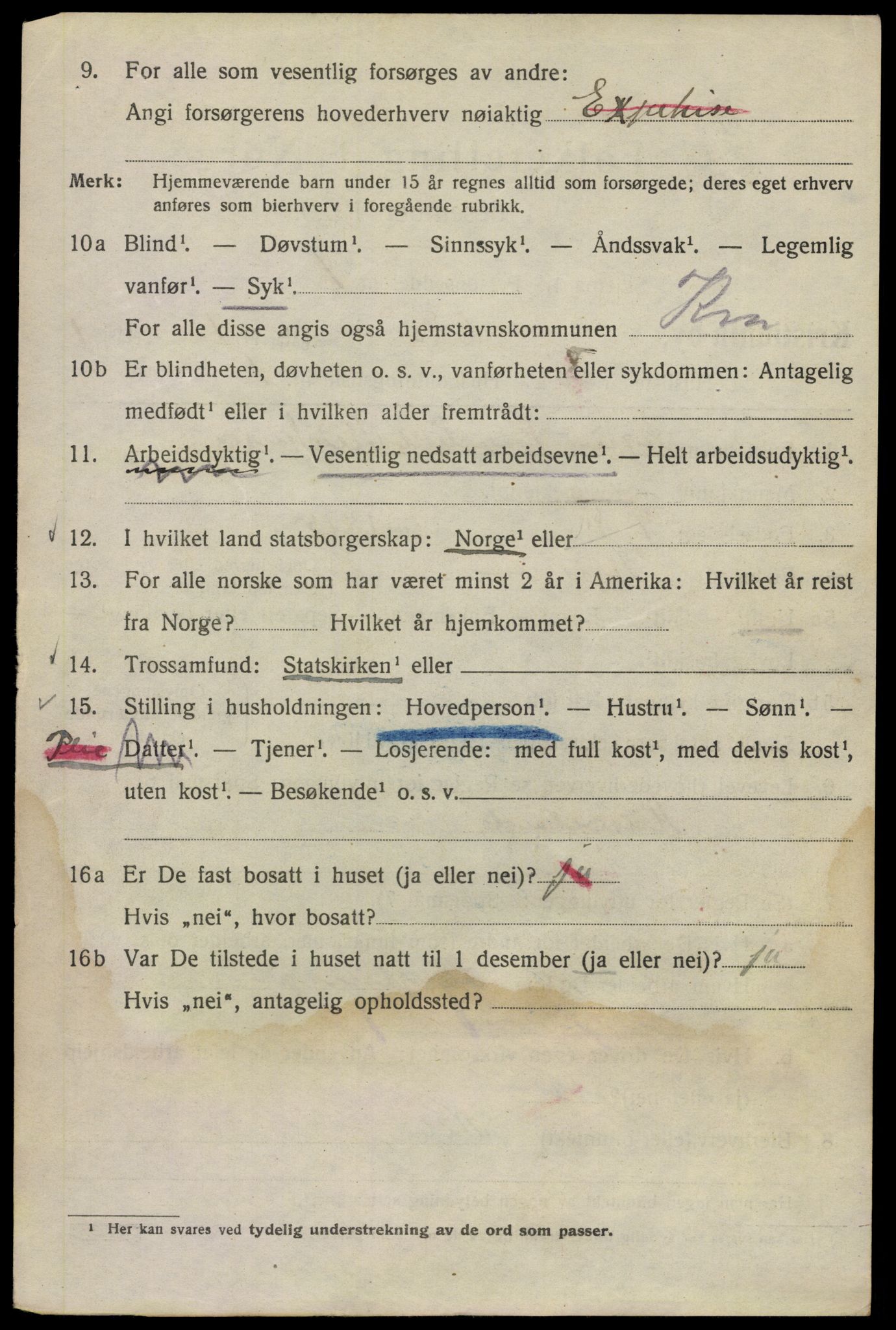 SAO, 1920 census for Kristiania, 1920, p. 439244