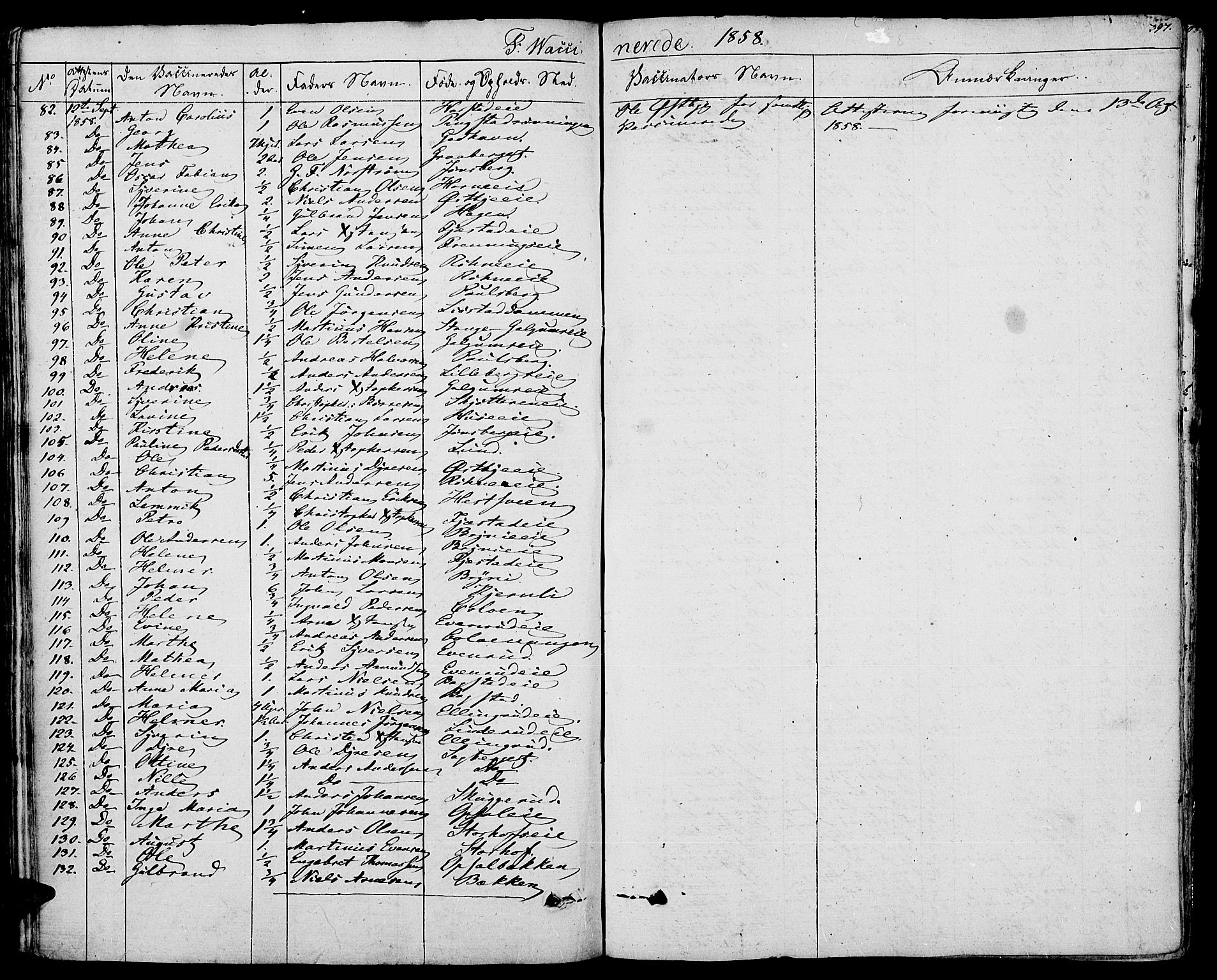 Romedal prestekontor, AV/SAH-PREST-004/K/L0003: Parish register (official) no. 3, 1829-1846, p. 397