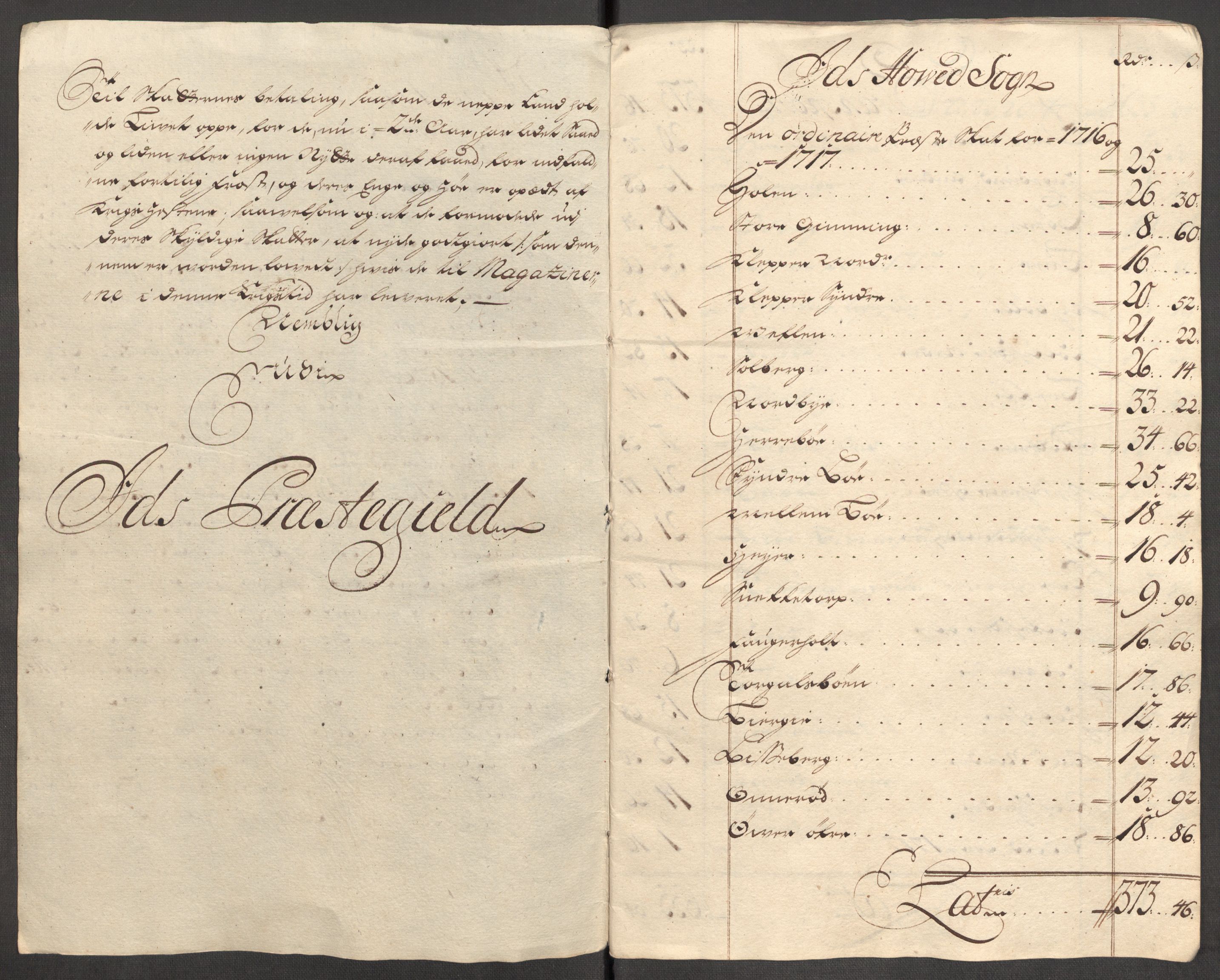 Rentekammeret inntil 1814, Reviderte regnskaper, Fogderegnskap, AV/RA-EA-4092/R01/L0024: Fogderegnskap Idd og Marker, 1717-1718, p. 208