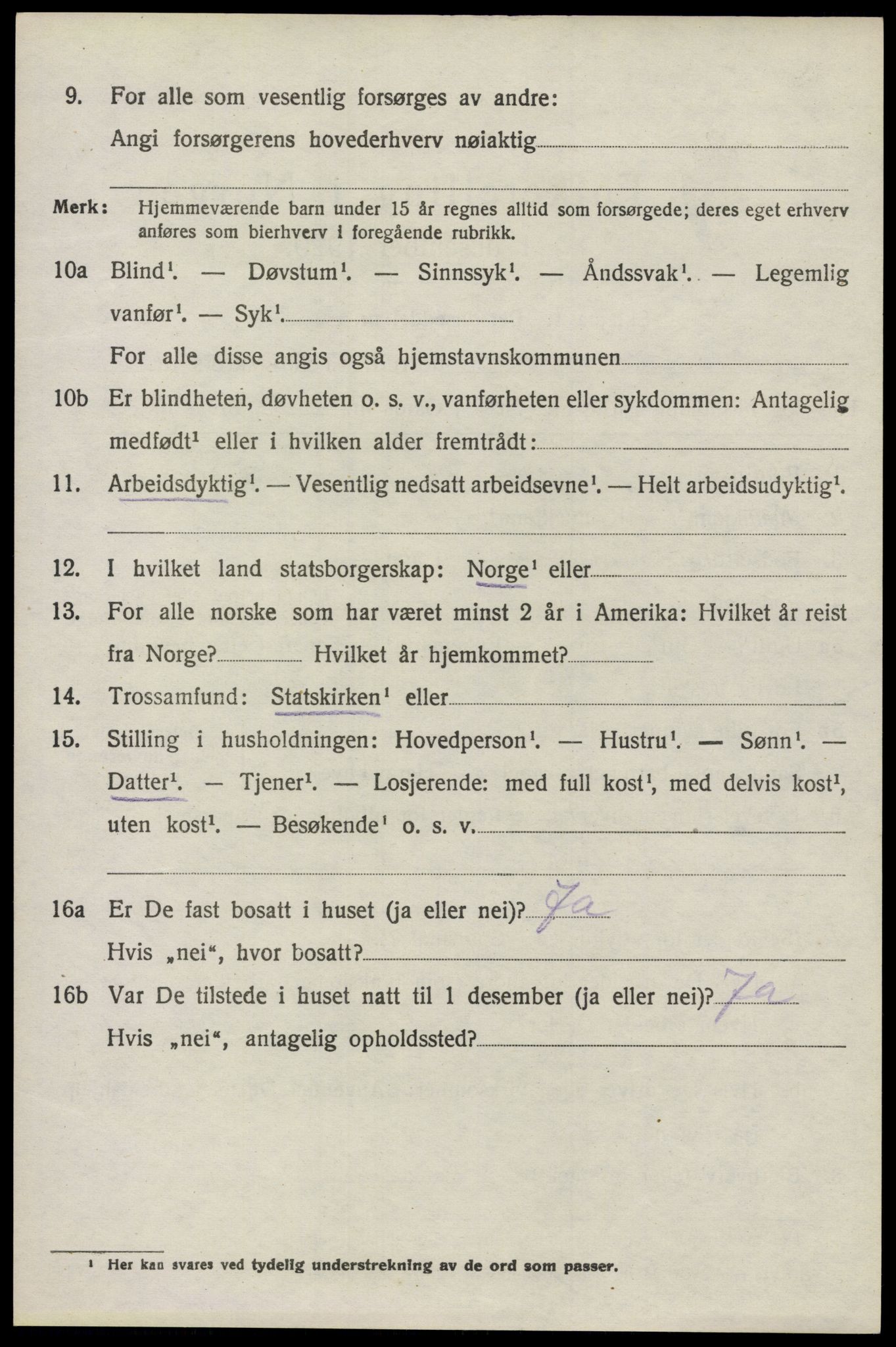 SAO, 1920 census for Høland, 1920, p. 6200