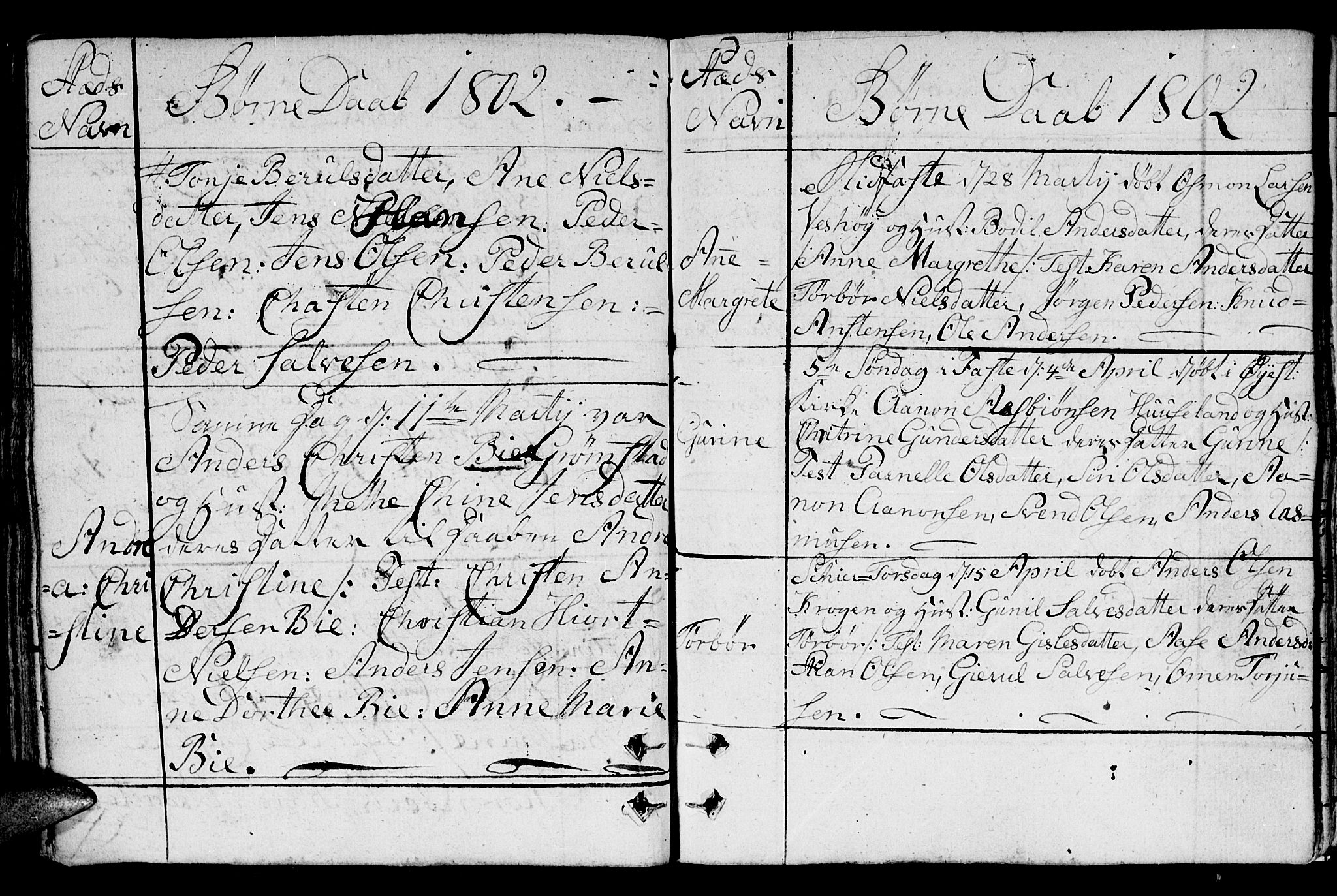 Fjære sokneprestkontor, AV/SAK-1111-0011/F/Fb/L0005: Parish register (copy) no. B 5, 1785-1803, p. 224