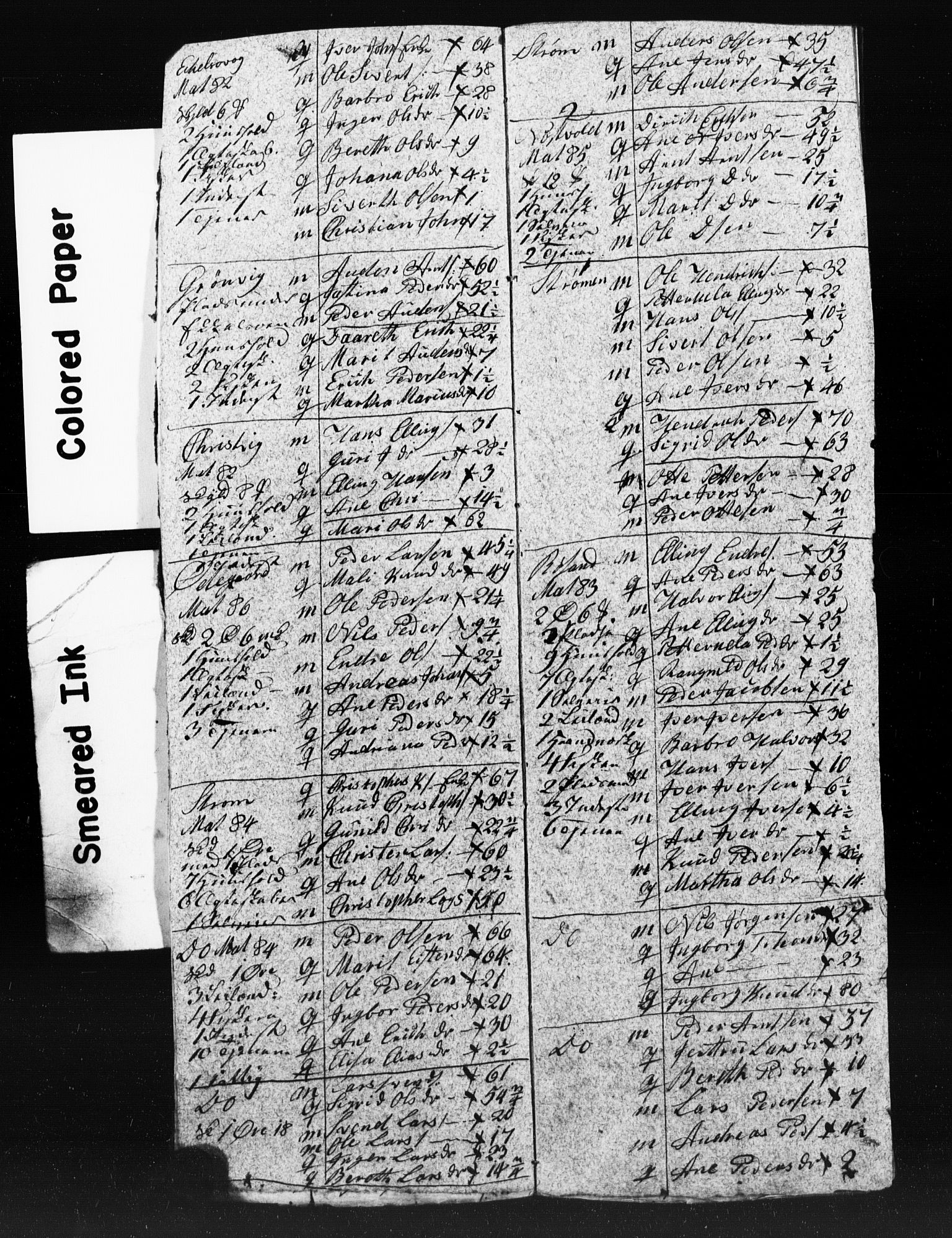 SAT, Census 1825 for Kvernes, 1825, p. 24