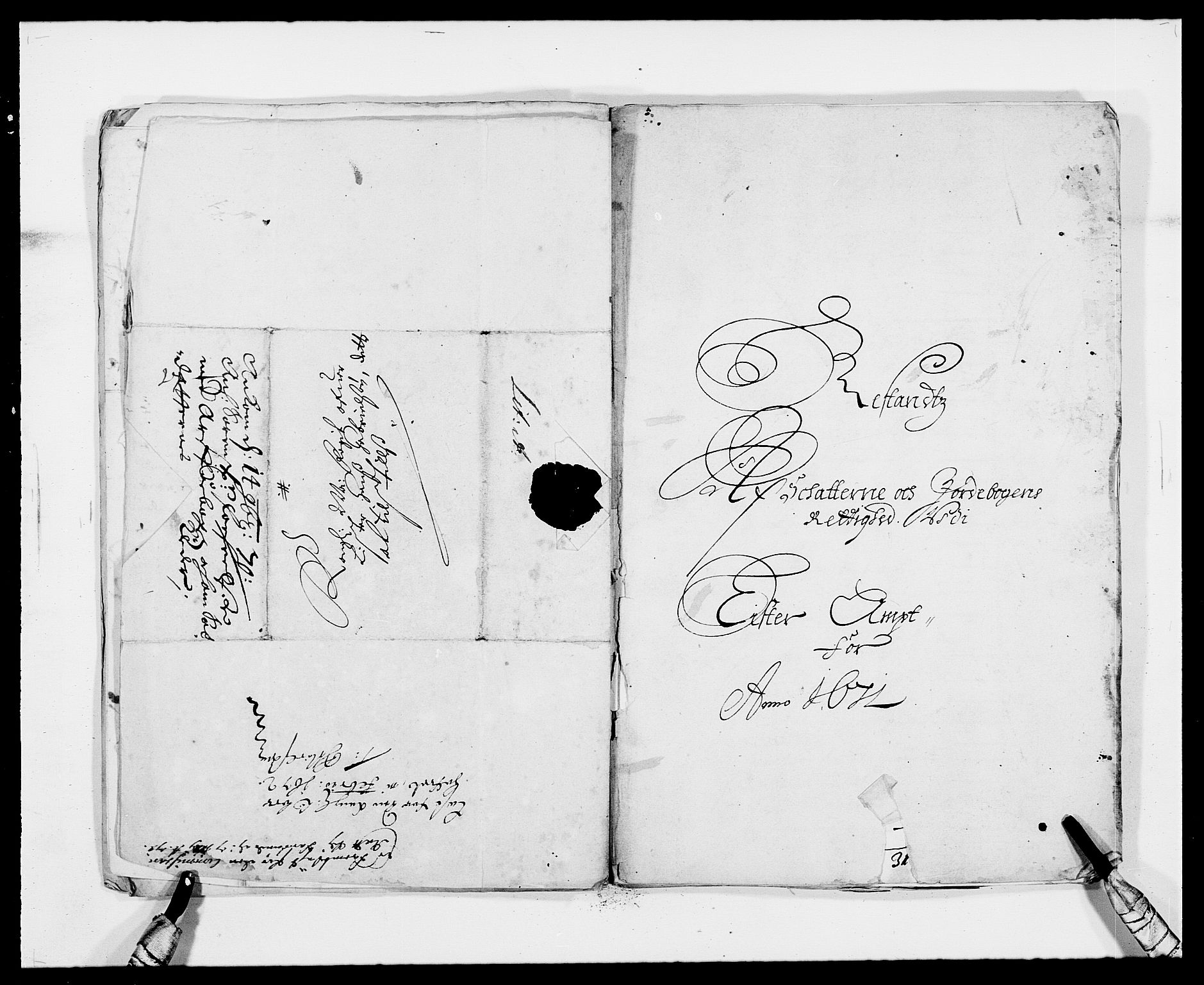 Rentekammeret inntil 1814, Reviderte regnskaper, Fogderegnskap, AV/RA-EA-4092/R41/L2527: Fogderegnskap Lista, 1672, p. 205