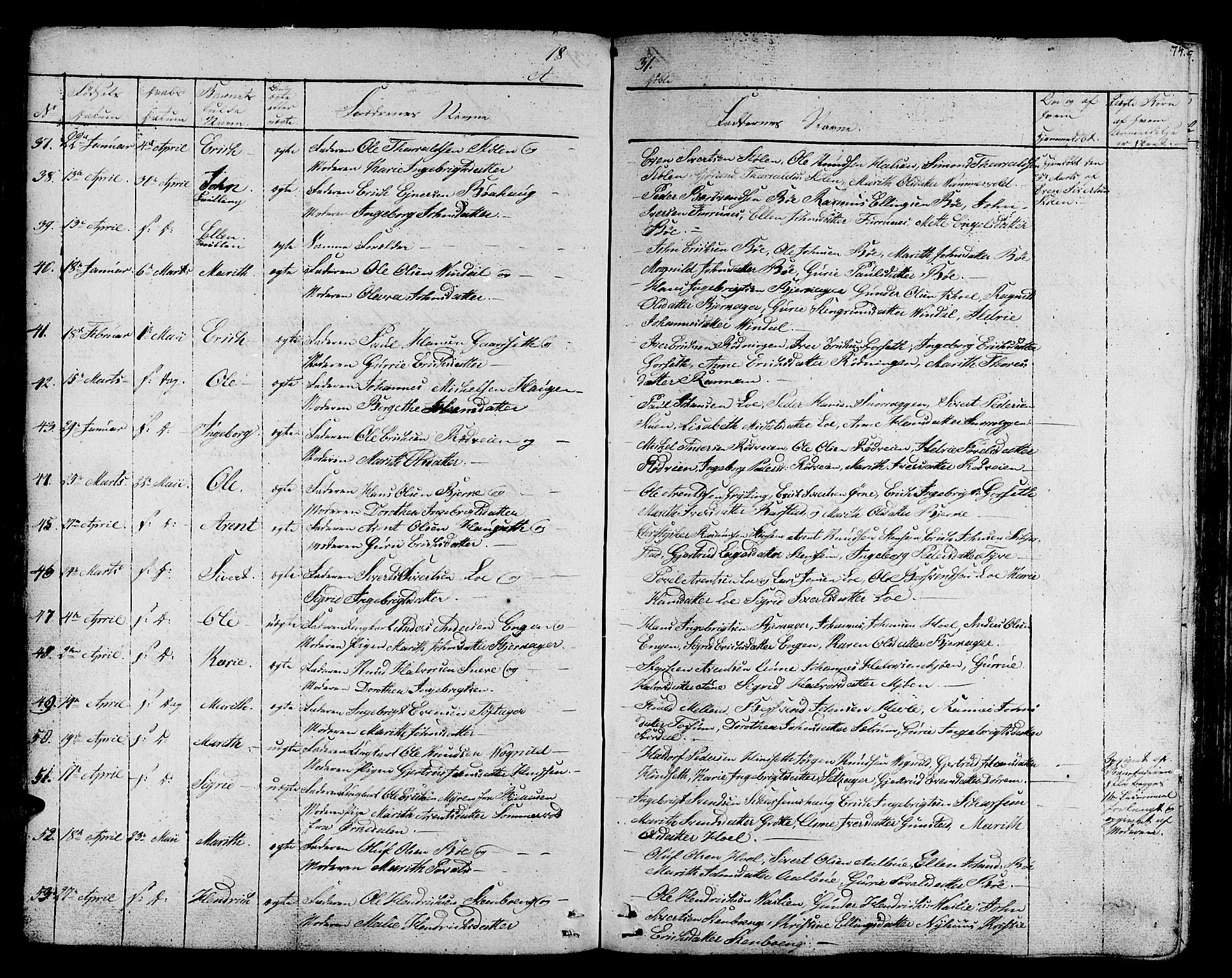 Ministerialprotokoller, klokkerbøker og fødselsregistre - Sør-Trøndelag, AV/SAT-A-1456/678/L0897: Parish register (official) no. 678A06-07, 1821-1847, p. 74