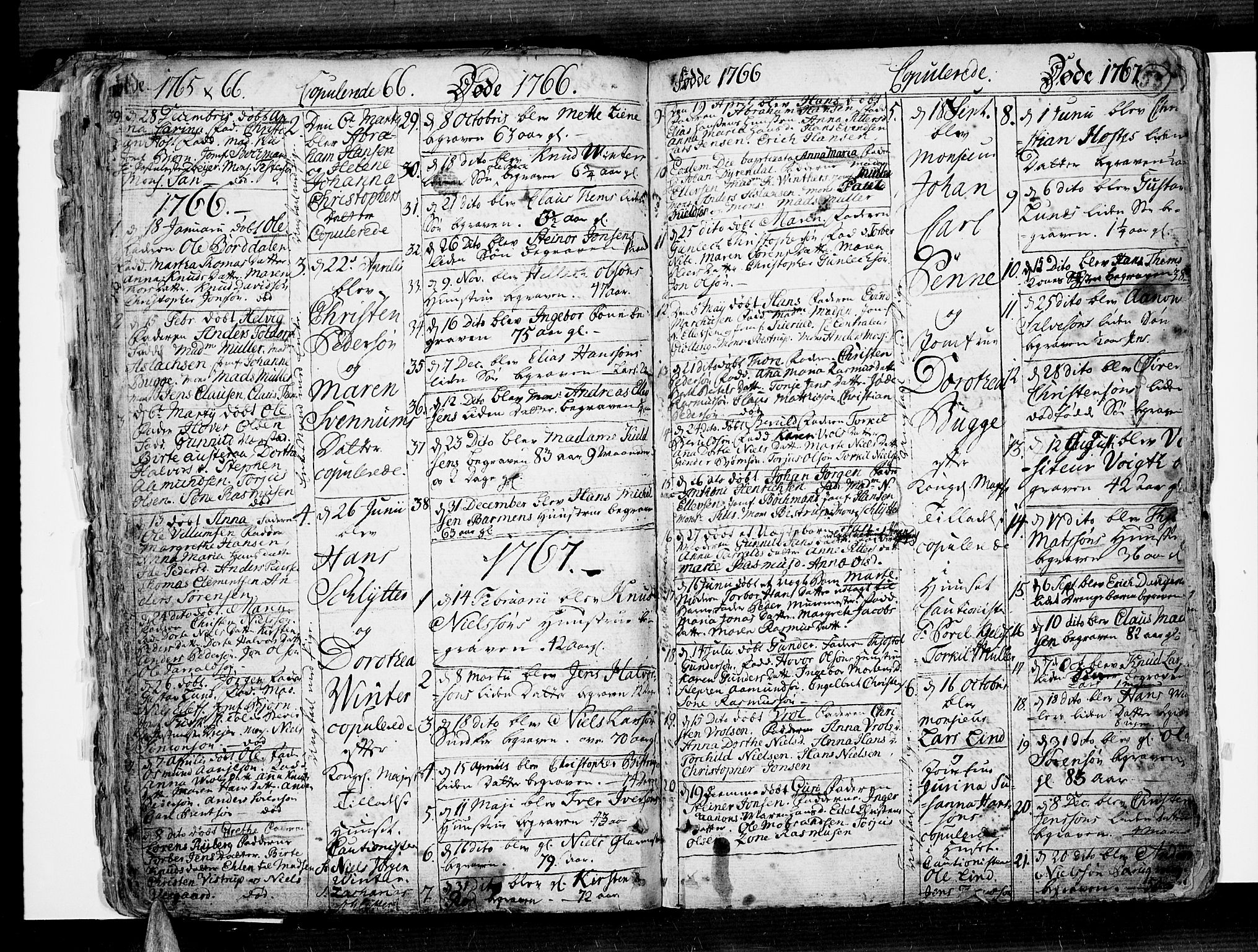 Risør sokneprestkontor, SAK/1111-0035/F/Fb/L0002: Parish register (copy) no. B 2, 1747-1812, p. 53