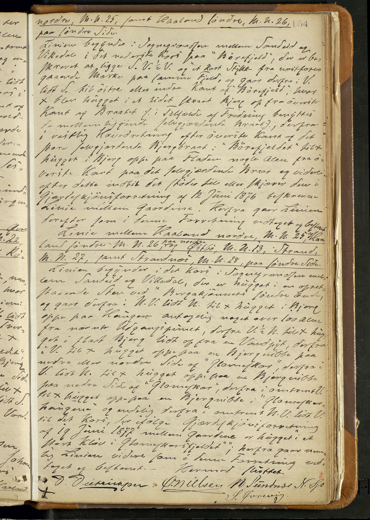 Sunnhordland sorenskrivar, AV/SAB-A-2401/1/F/Fb/Fbb/L0008: Storskifteprotokoll
 Etne m.fl., 1874-1886, p. 154a