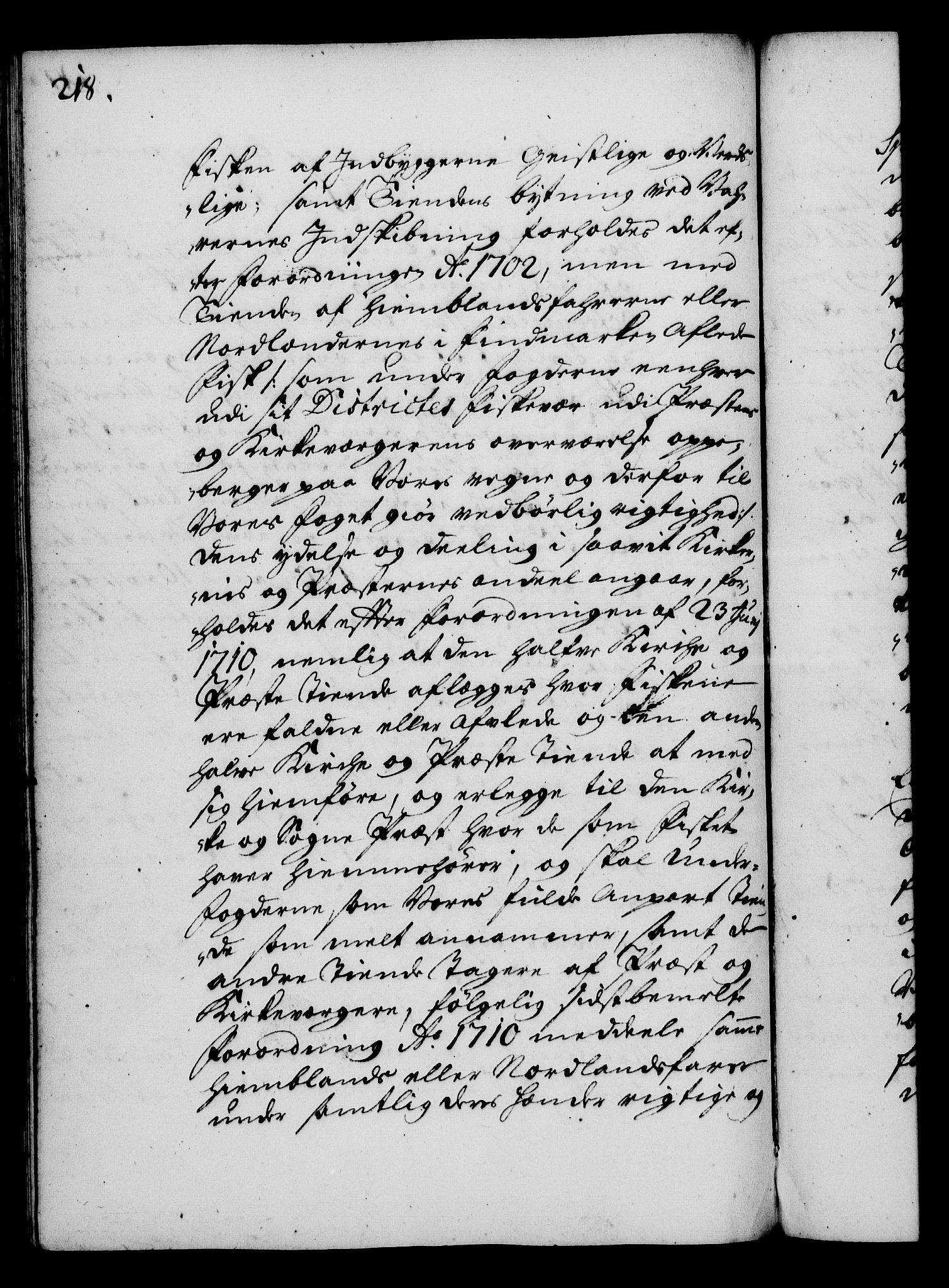 Rentekammeret, Kammerkanselliet, AV/RA-EA-3111/G/Gg/Gga/L0003: Norsk ekspedisjonsprotokoll med register (merket RK 53.3), 1727-1734, p. 218