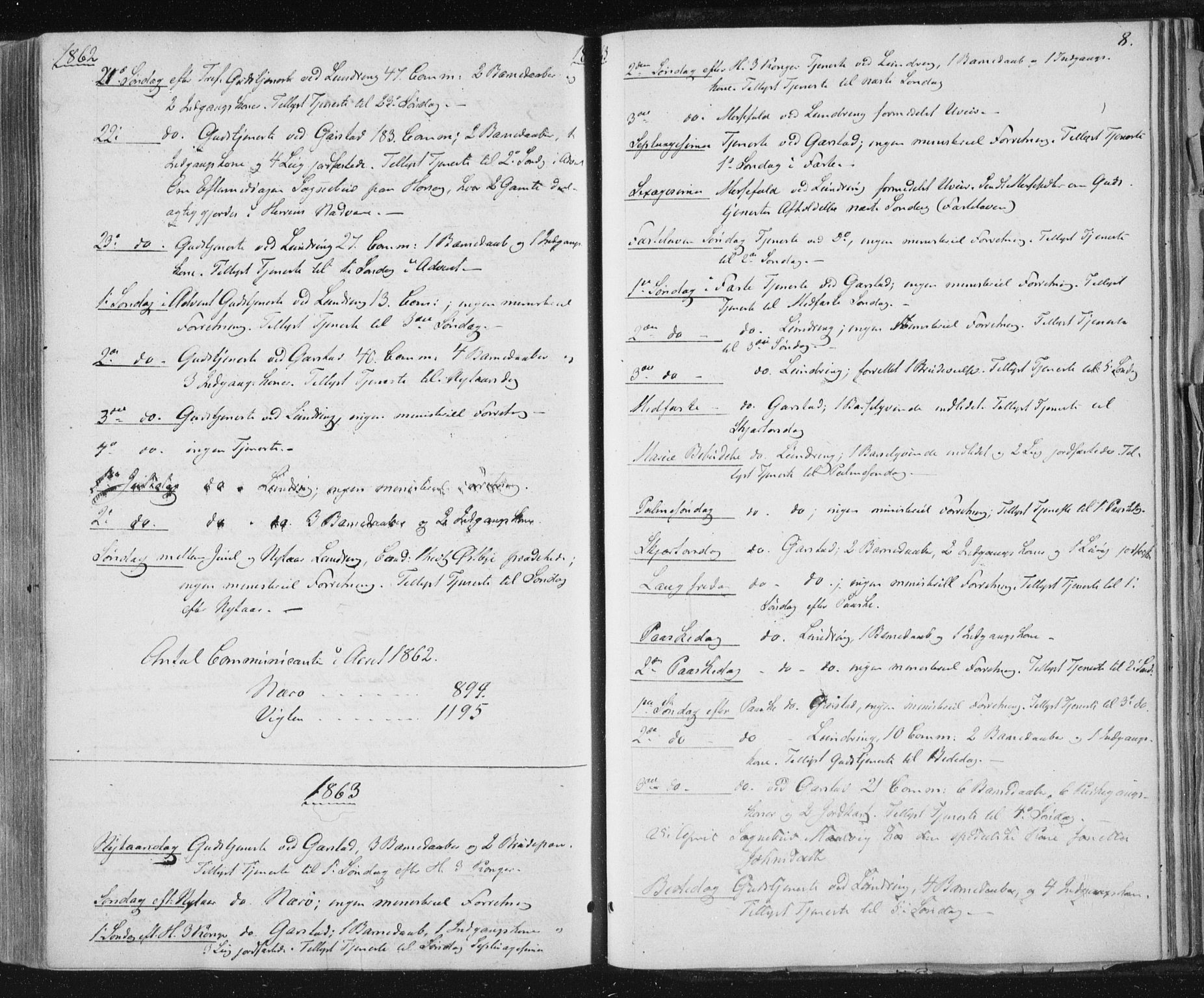 Ministerialprotokoller, klokkerbøker og fødselsregistre - Nord-Trøndelag, SAT/A-1458/784/L0670: Parish register (official) no. 784A05, 1860-1876, p. 8
