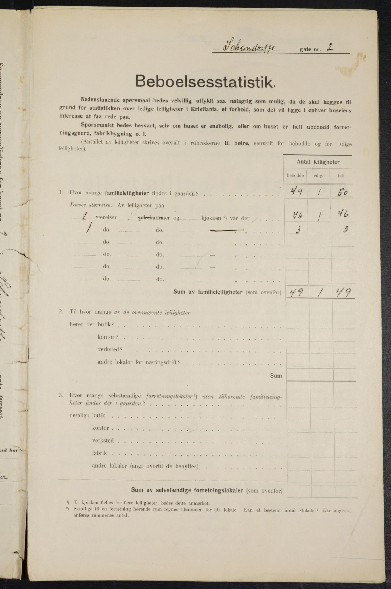 OBA, Municipal Census 1914 for Kristiania, 1914, p. 89253