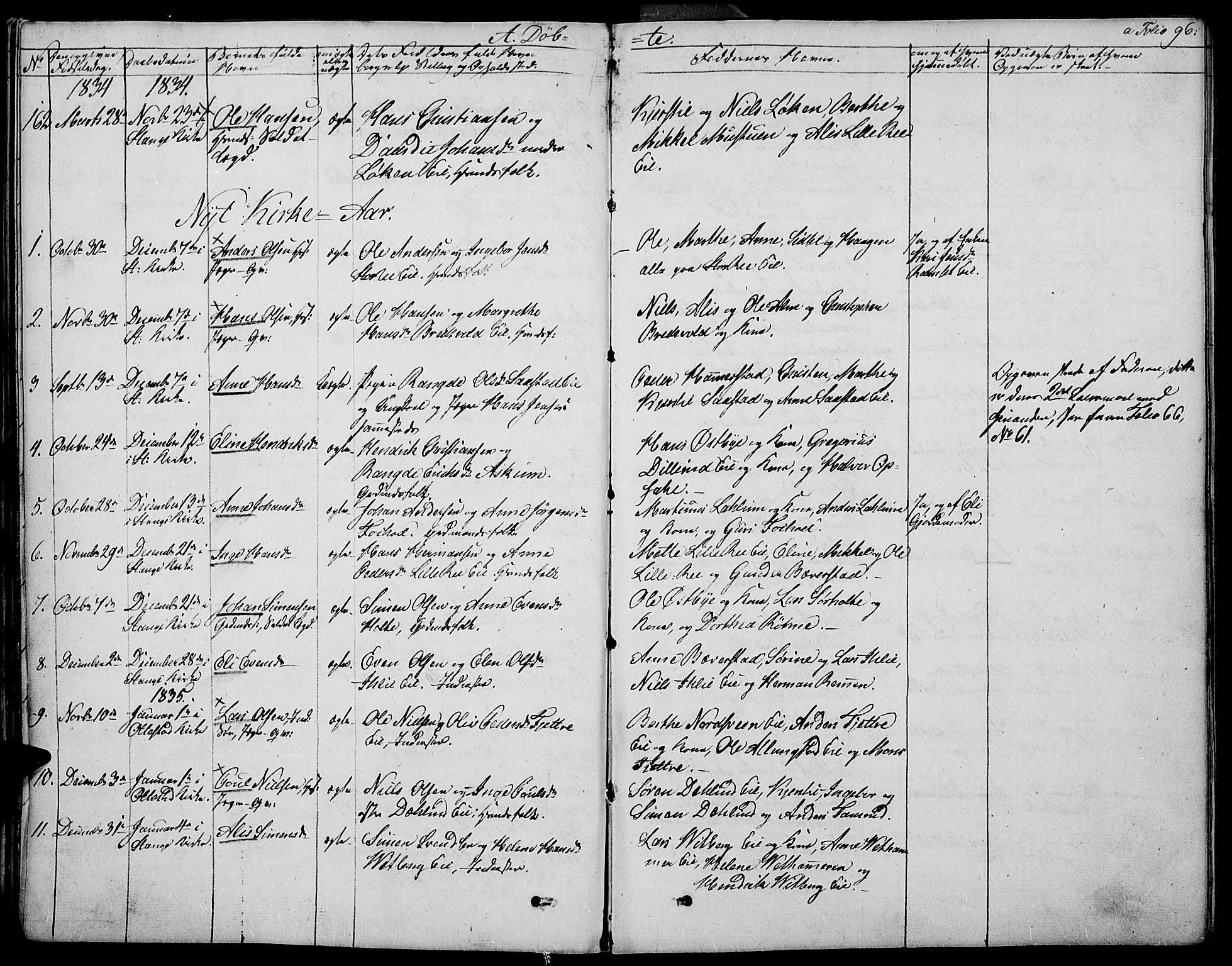 Stange prestekontor, AV/SAH-PREST-002/K/L0009: Parish register (official) no. 9, 1826-1835, p. 96