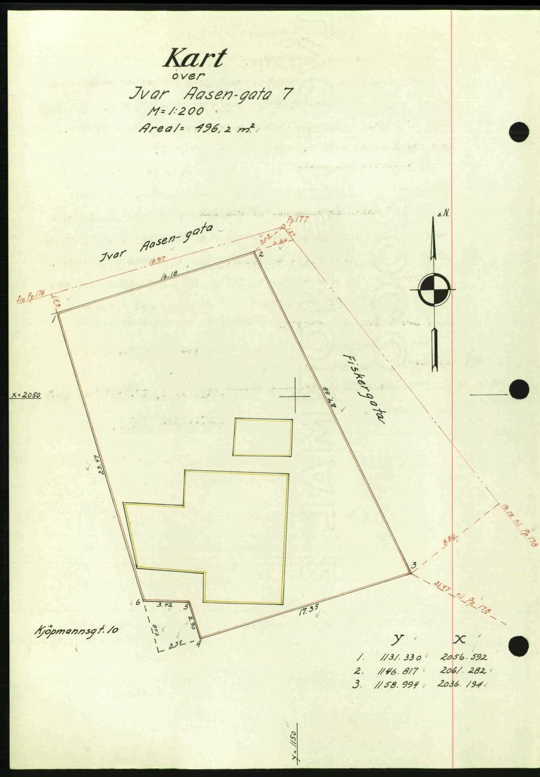 Ålesund byfogd, AV/SAT-A-4384: Mortgage book no. 35, 1940-1944, Diary no: : 594/1943