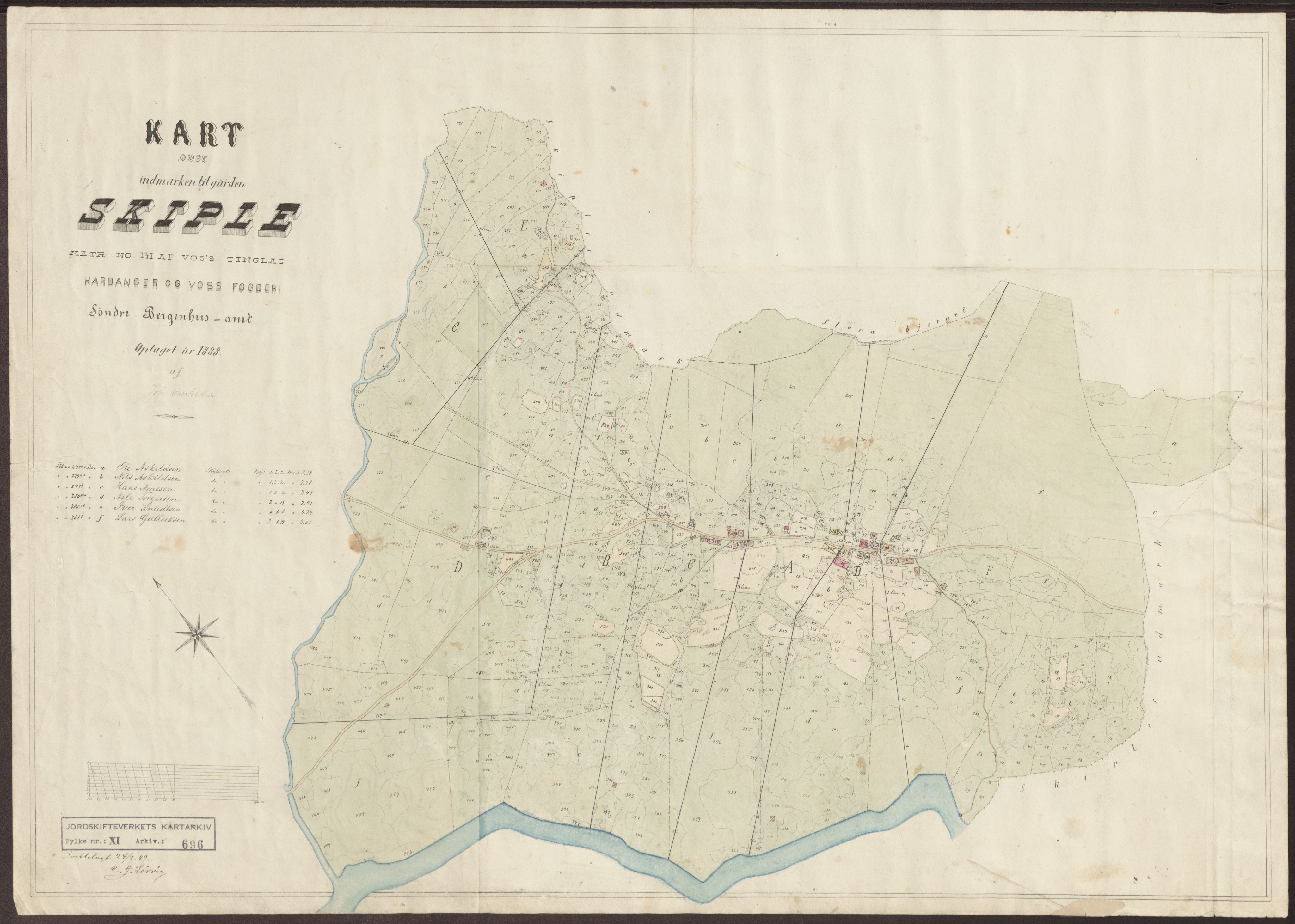 Jordskifteverkets kartarkiv, RA/S-3929/T, 1859-1988, p. 819