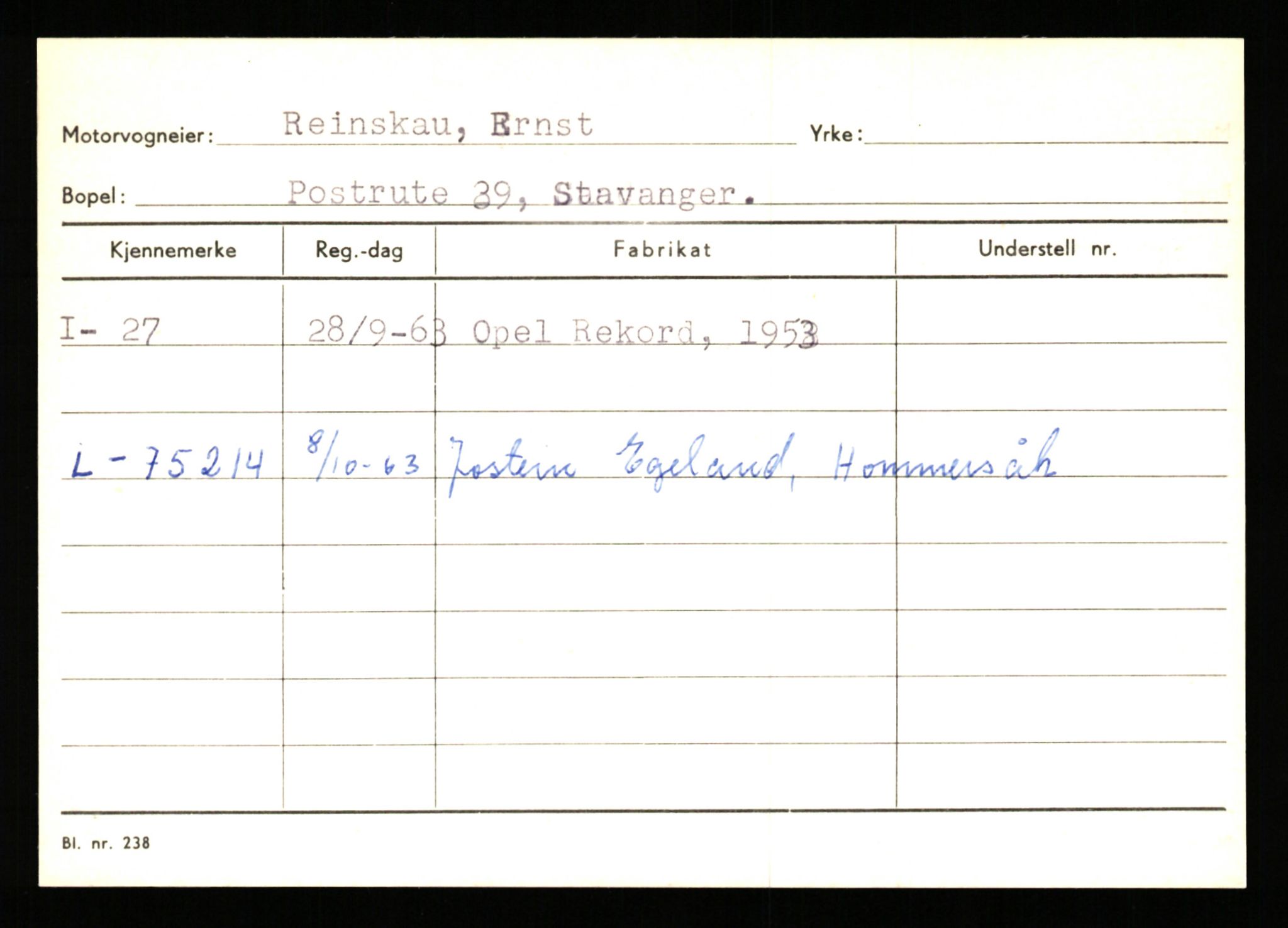 Stavanger trafikkstasjon, AV/SAST-A-101942/0/G/L0001: Registreringsnummer: 0 - 5782, 1930-1971, p. 21