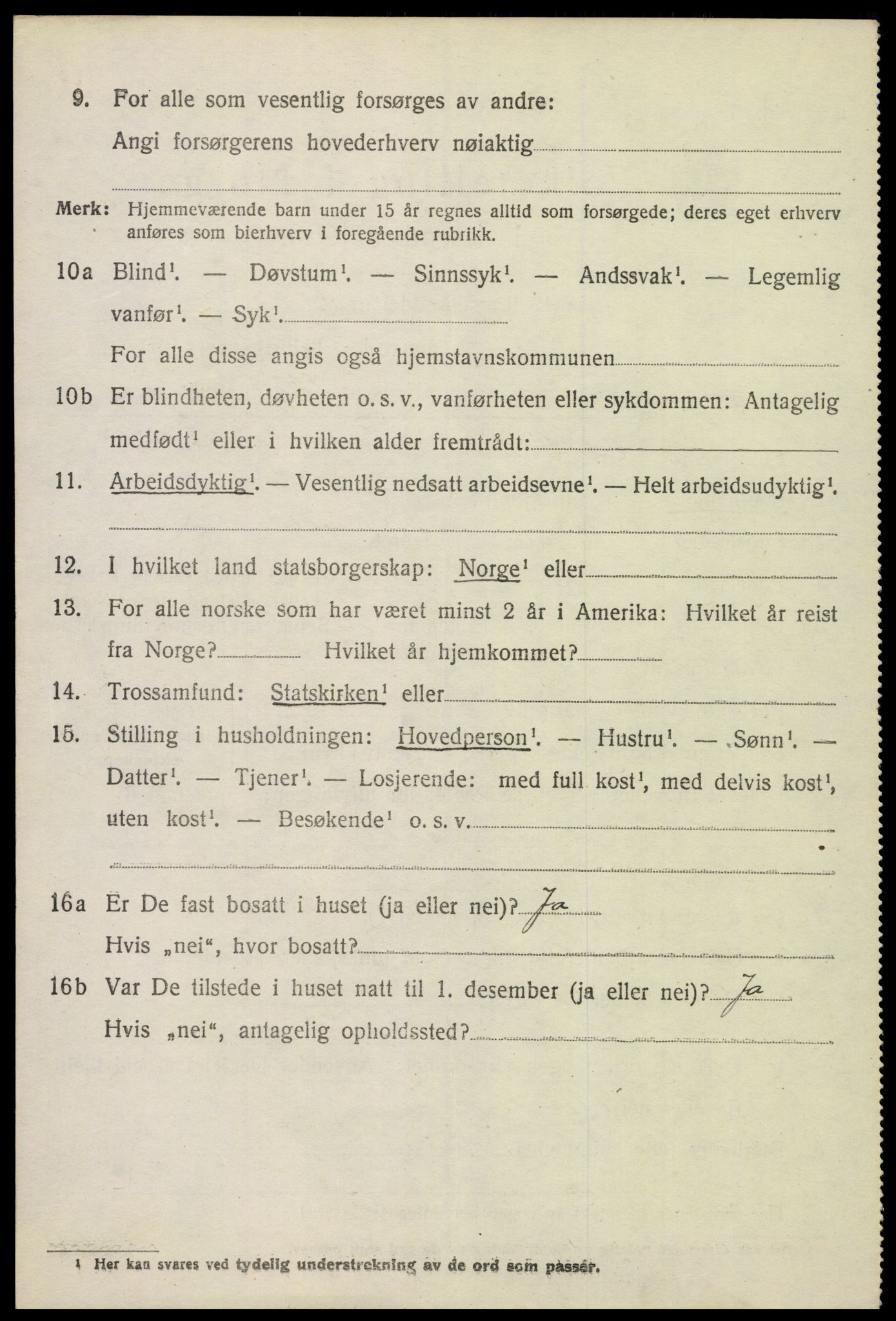 SAH, 1920 census for Løten, 1920, p. 2328