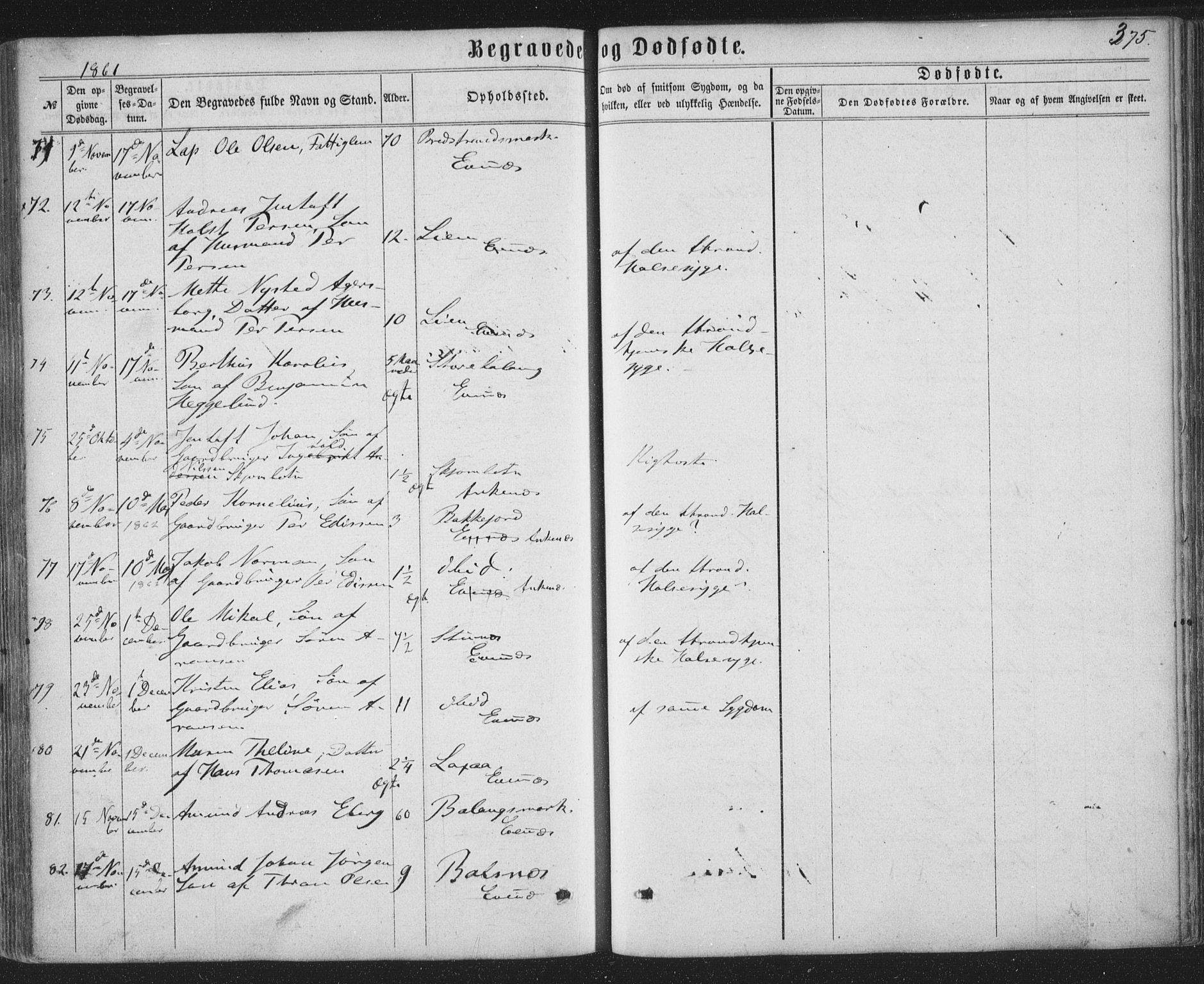 Ministerialprotokoller, klokkerbøker og fødselsregistre - Nordland, AV/SAT-A-1459/863/L0896: Parish register (official) no. 863A08, 1861-1871, p. 375