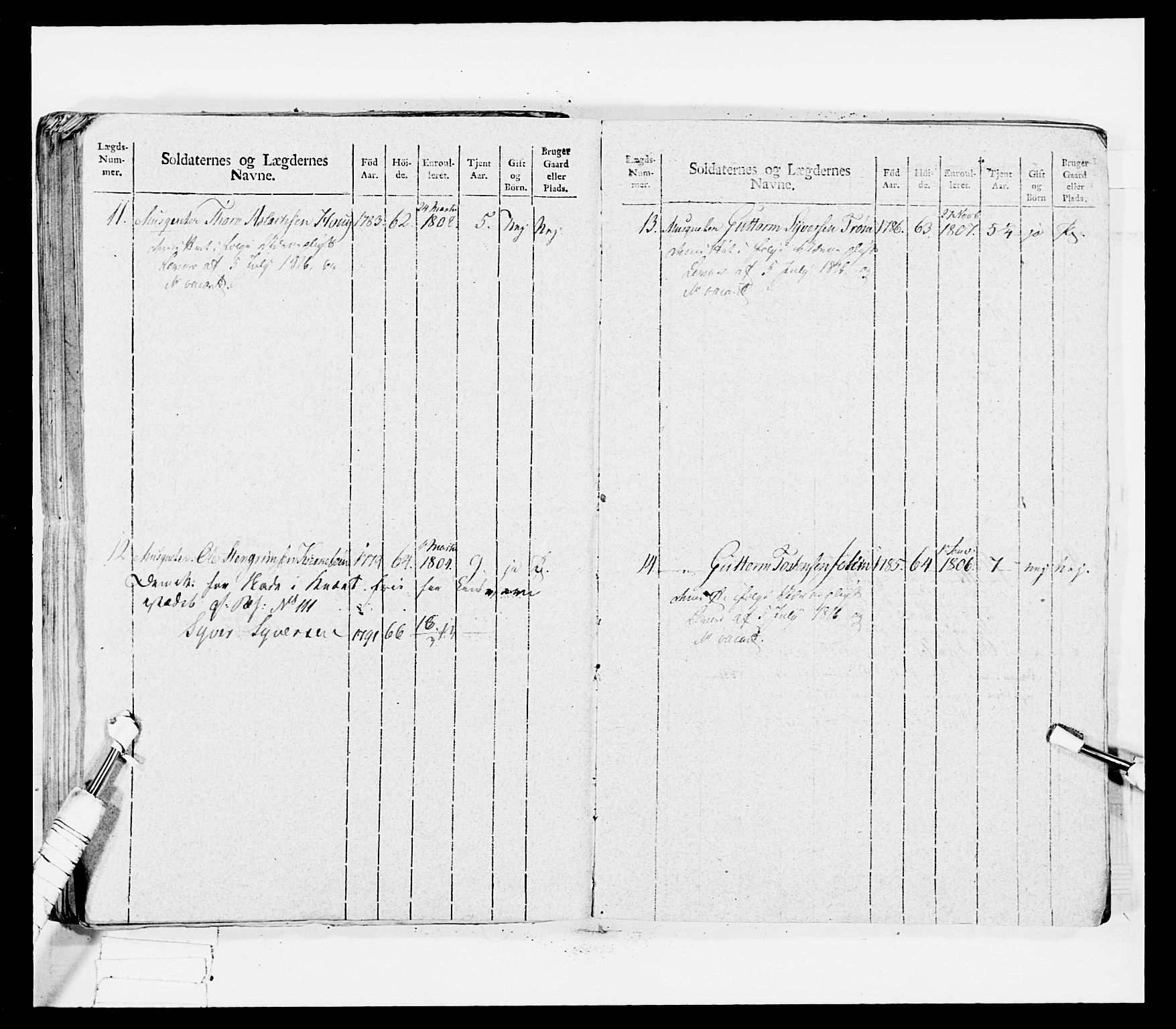 Generalitets- og kommissariatskollegiet, Det kongelige norske kommissariatskollegium, AV/RA-EA-5420/E/Eh/L0036a: Nordafjelske gevorbne infanteriregiment, 1813, p. 404