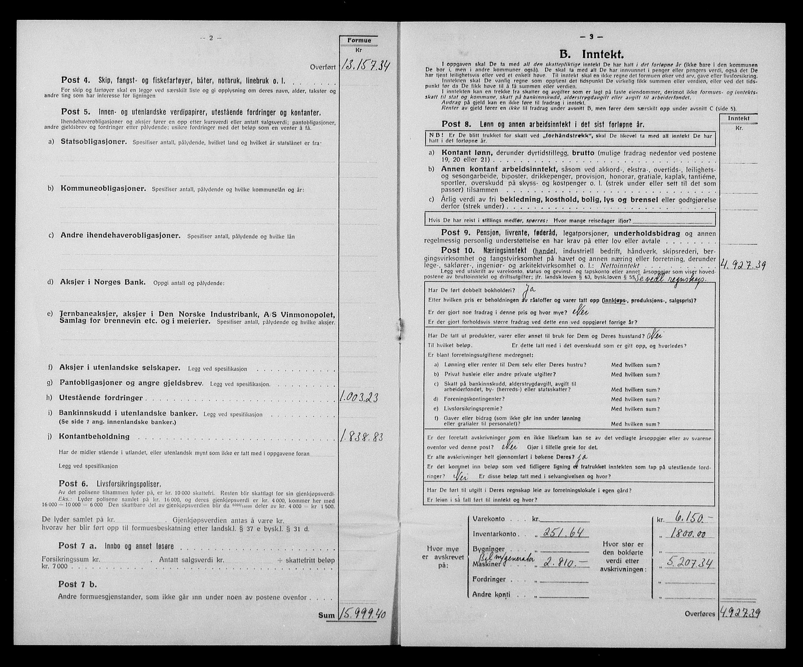 Justisdepartementet, Tilbakeføringskontoret for inndratte formuer, AV/RA-S-1564/H/Hc/Hcc/L0960: --, 1945-1947, p. 334