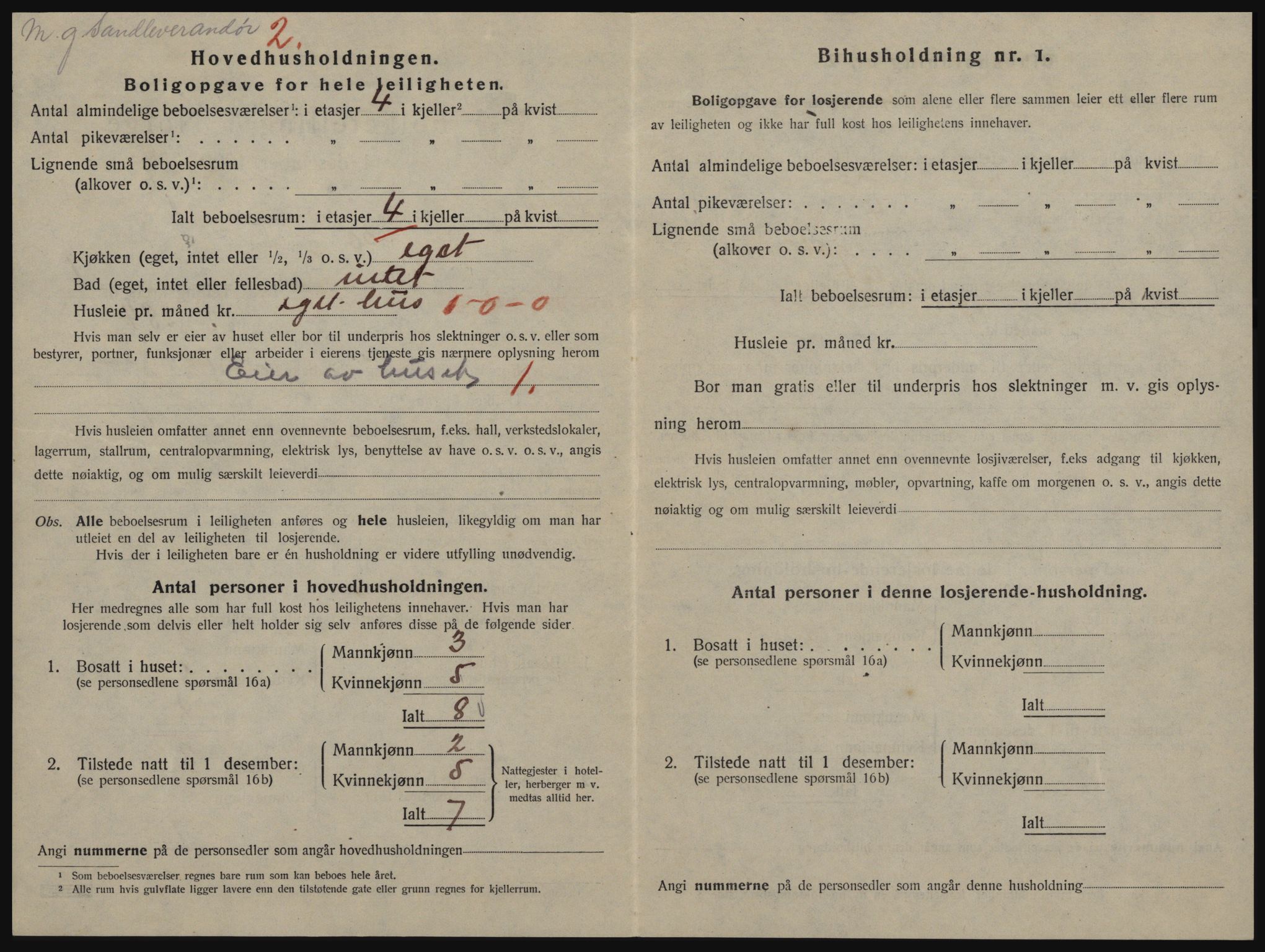 SAO, 1920 census for Drøbak, 1920, p. 834