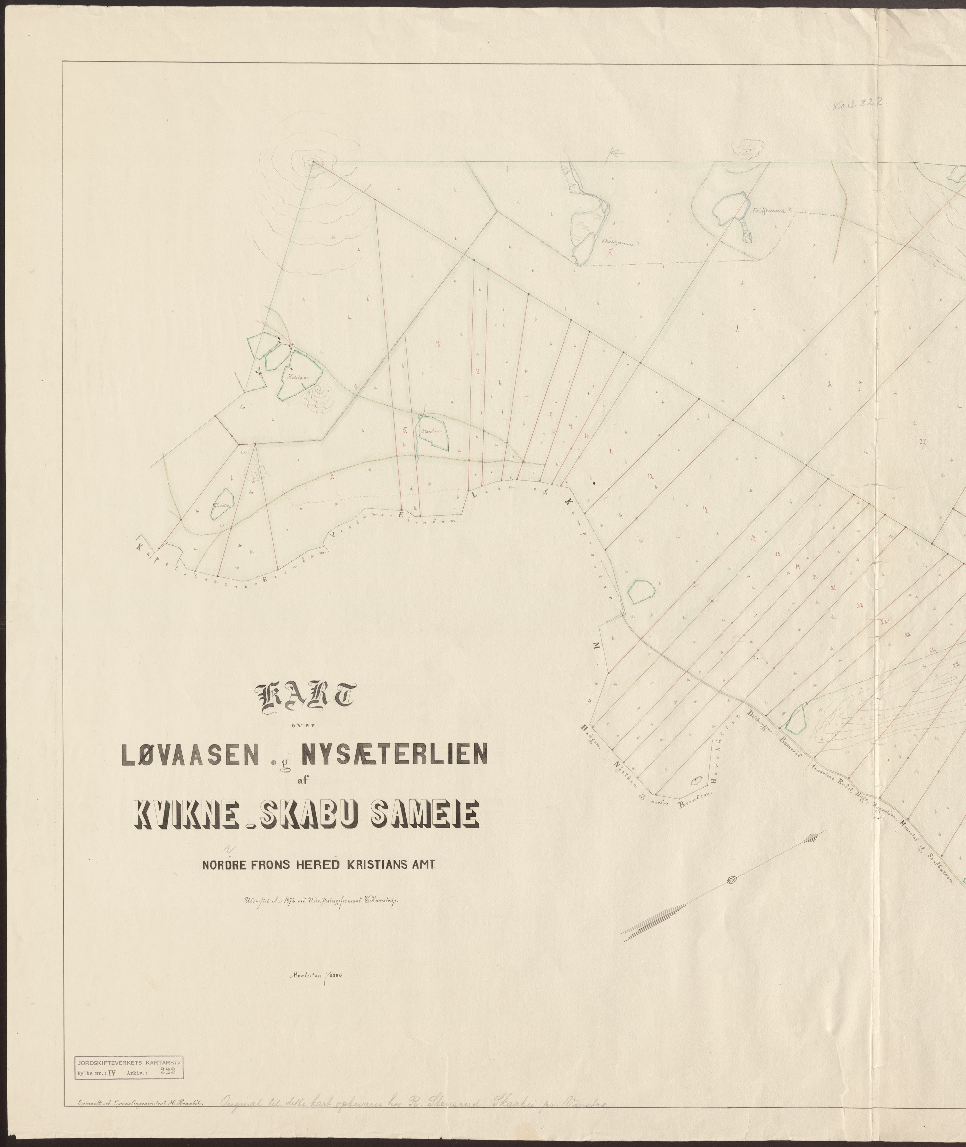 Jordskifteverkets kartarkiv, RA/S-3929/T, 1859-1988, p. 278