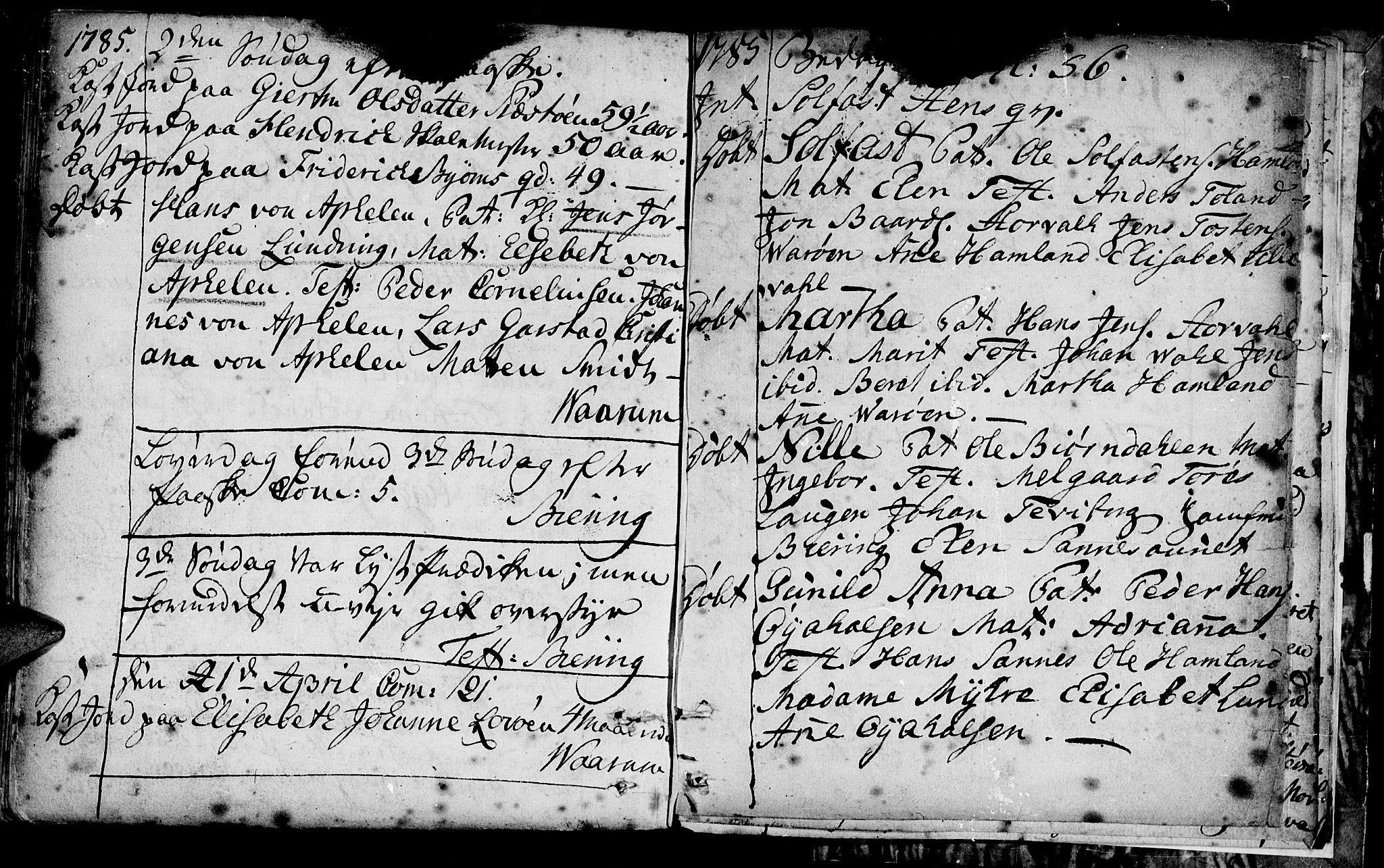 Ministerialprotokoller, klokkerbøker og fødselsregistre - Nord-Trøndelag, AV/SAT-A-1458/784/L0665: Parish register (official) no. 784A01, 1730-1785