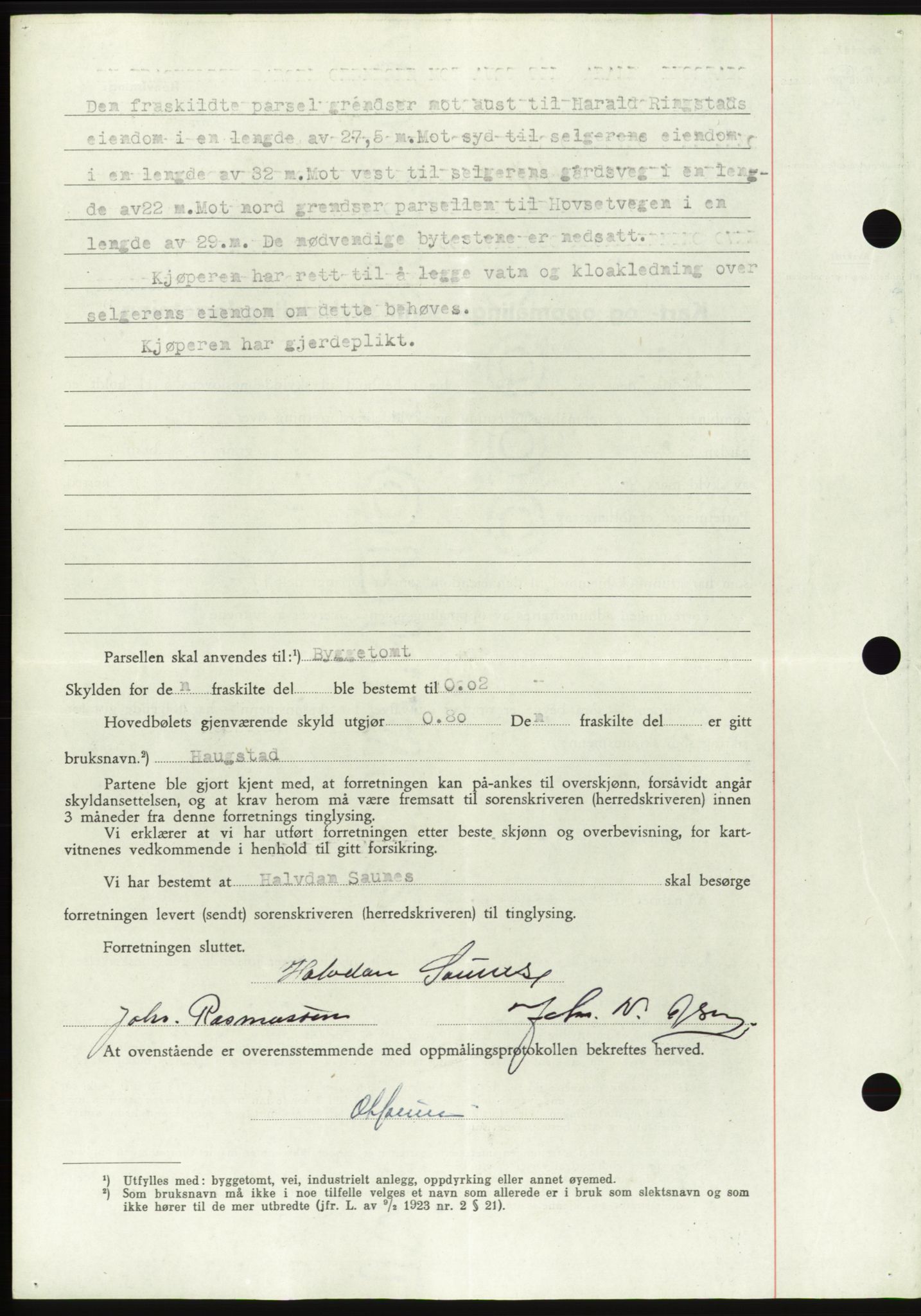 Søre Sunnmøre sorenskriveri, AV/SAT-A-4122/1/2/2C/L0082: Mortgage book no. 8A, 1948-1948, Diary no: : 581/1948