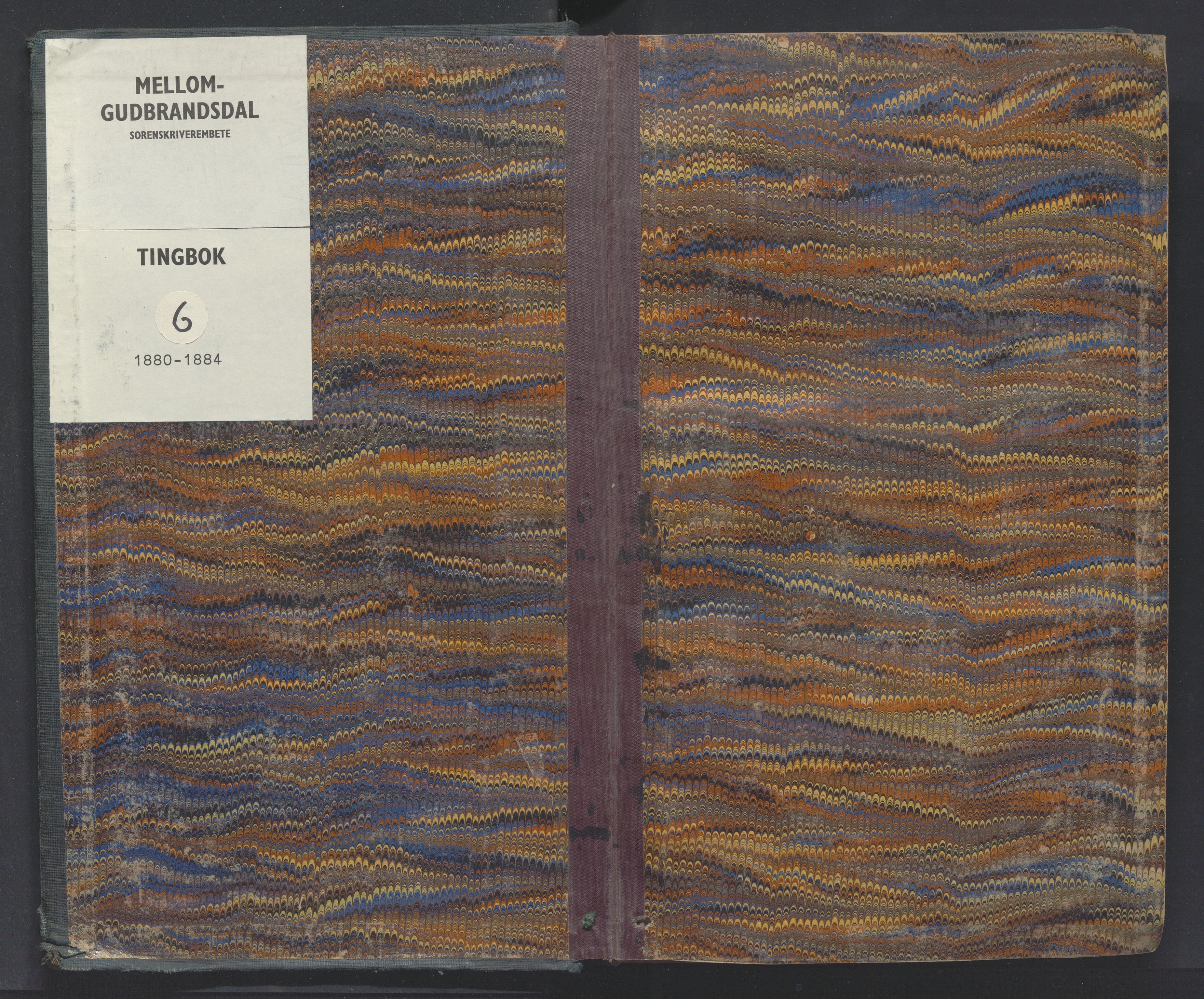 Mellom-Gudbrandsdal sorenskriveri, AV/SAH-TING-038/G/Gb/L0006: Tingbok, 1880-1887