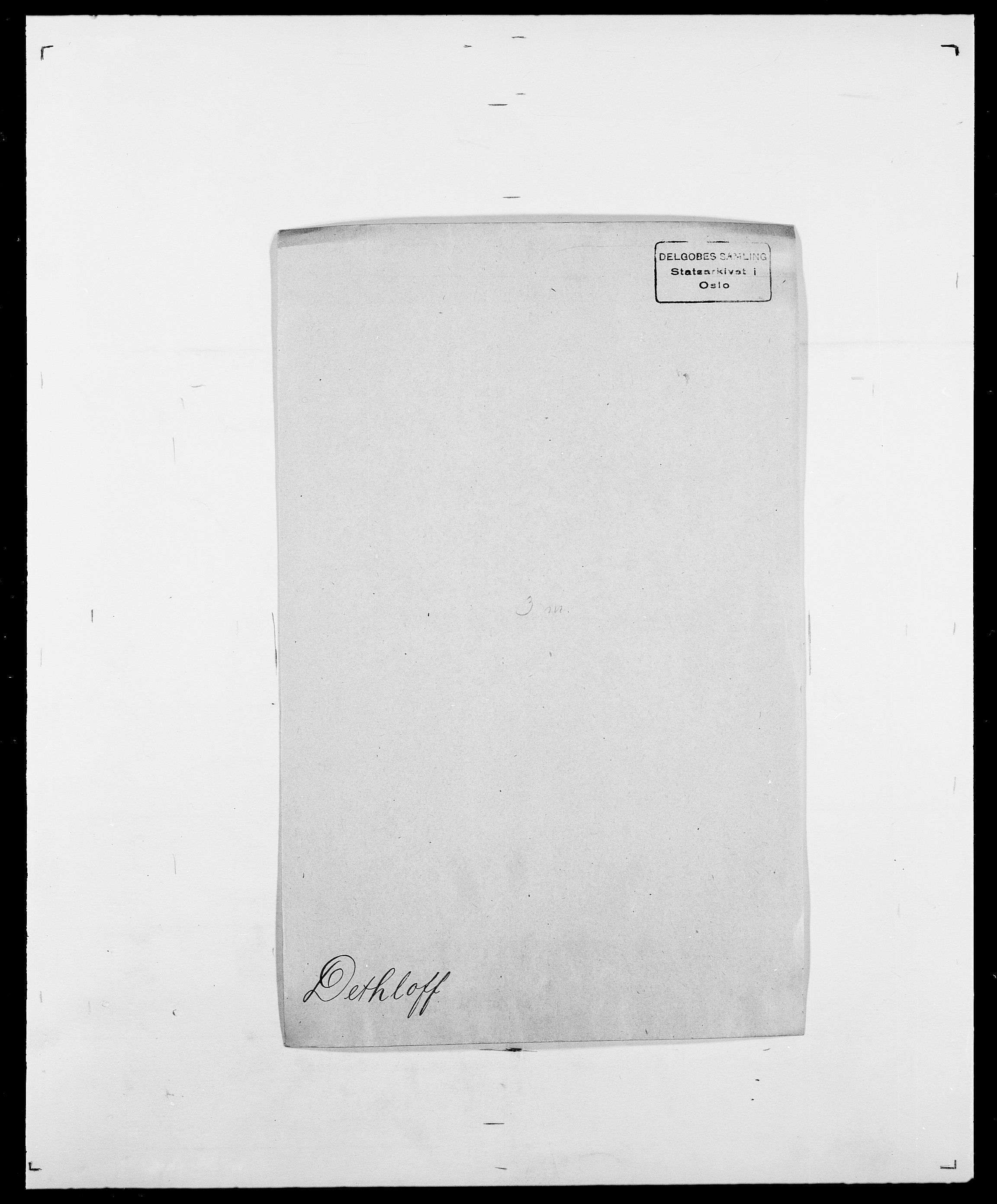 Delgobe, Charles Antoine - samling, SAO/PAO-0038/D/Da/L0009: Dahl - v. Düren, p. 497