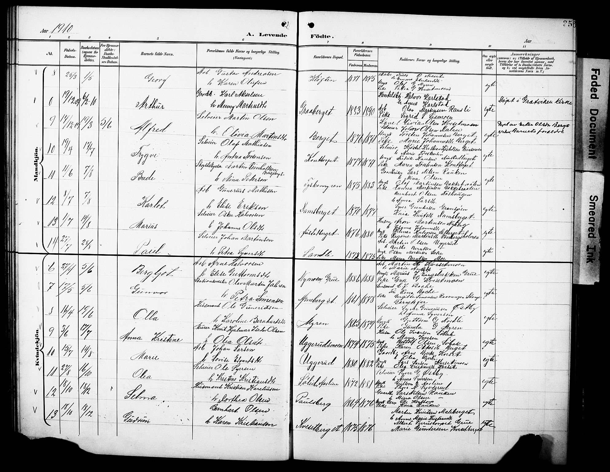 Hof prestekontor, SAH/PREST-038/H/Ha/Hab/L0005: Parish register (copy) no. 5, 1899-1916, p. 35