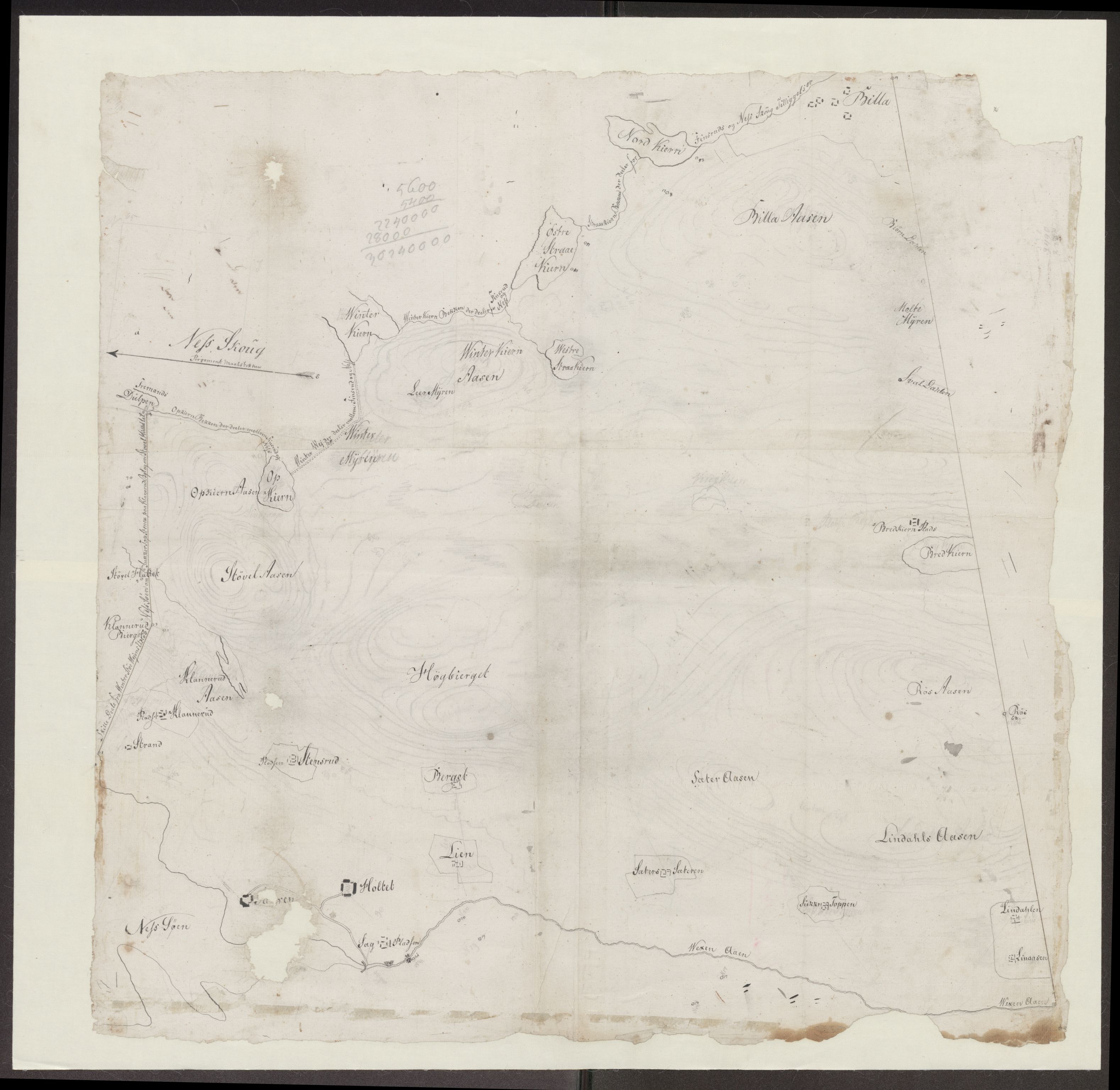 Kartsamlingen - Statsarkivet i Hamar, AV/SAH-KART-001/F/Fa/L0001: Kart, 1629-1992, p. 141