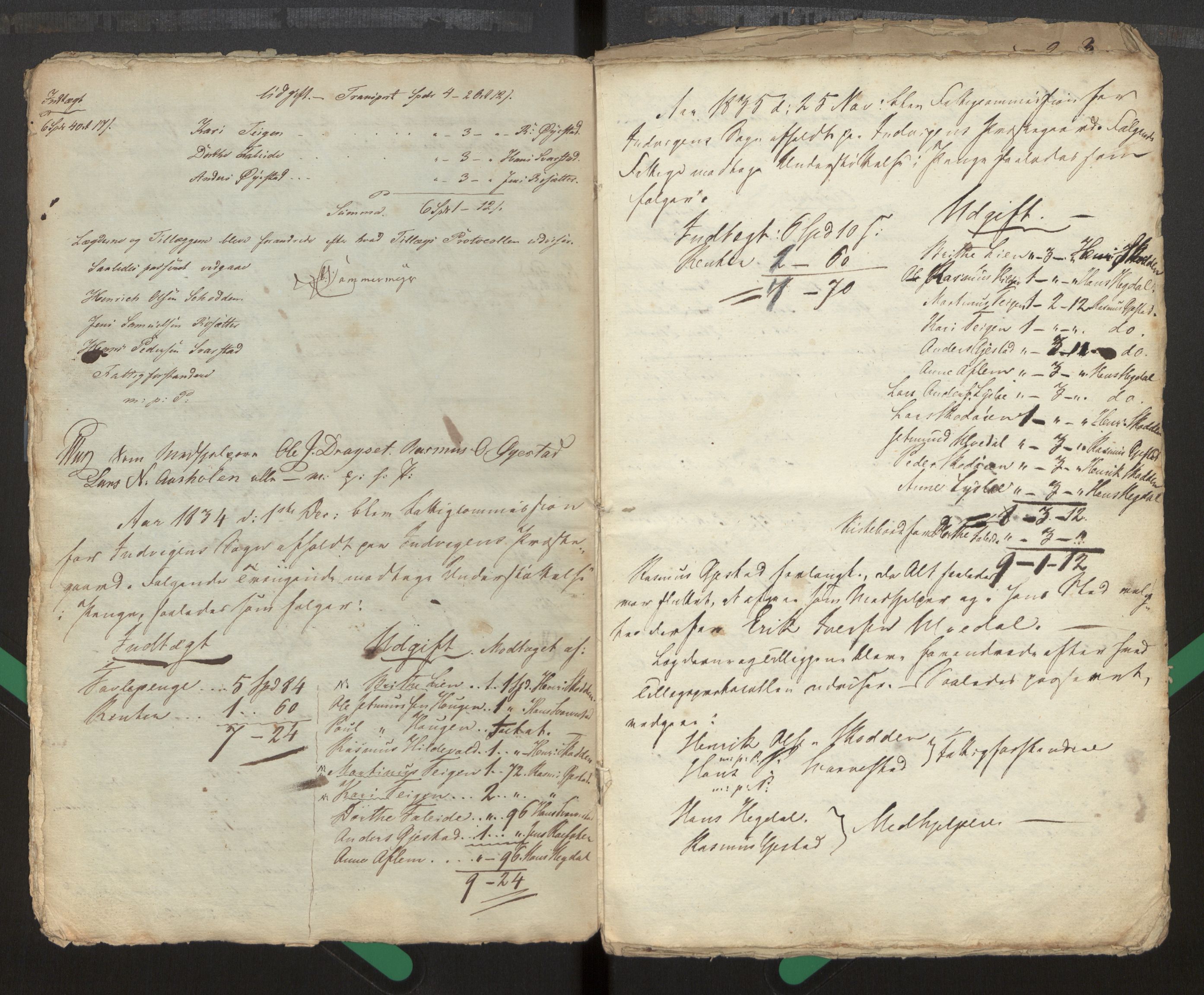Innvik sokneprestembete, AV/SAB-A-80501/J/Jc/L0001: Forhandlingsprotokoll Innvik fattigkommisjon, 1794-1844